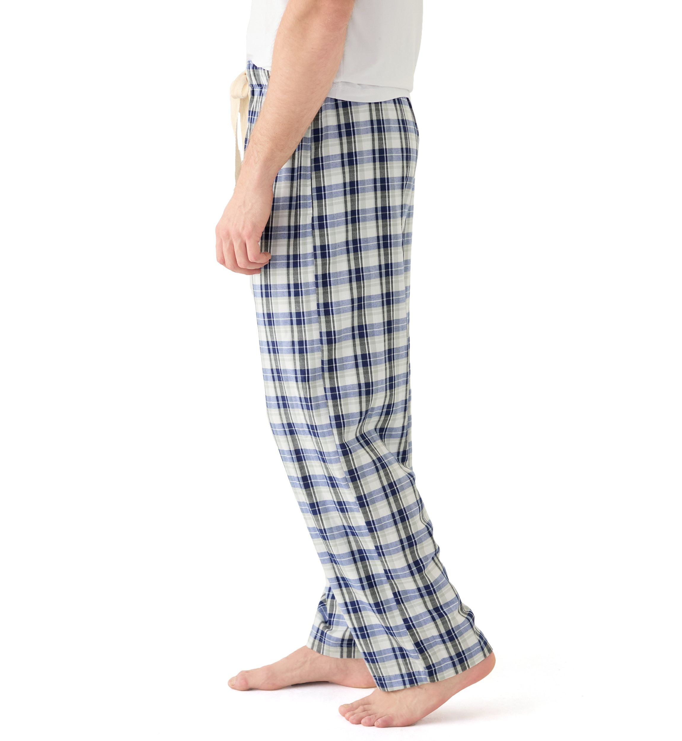 Plaid Printed Woven Pajama Pants
