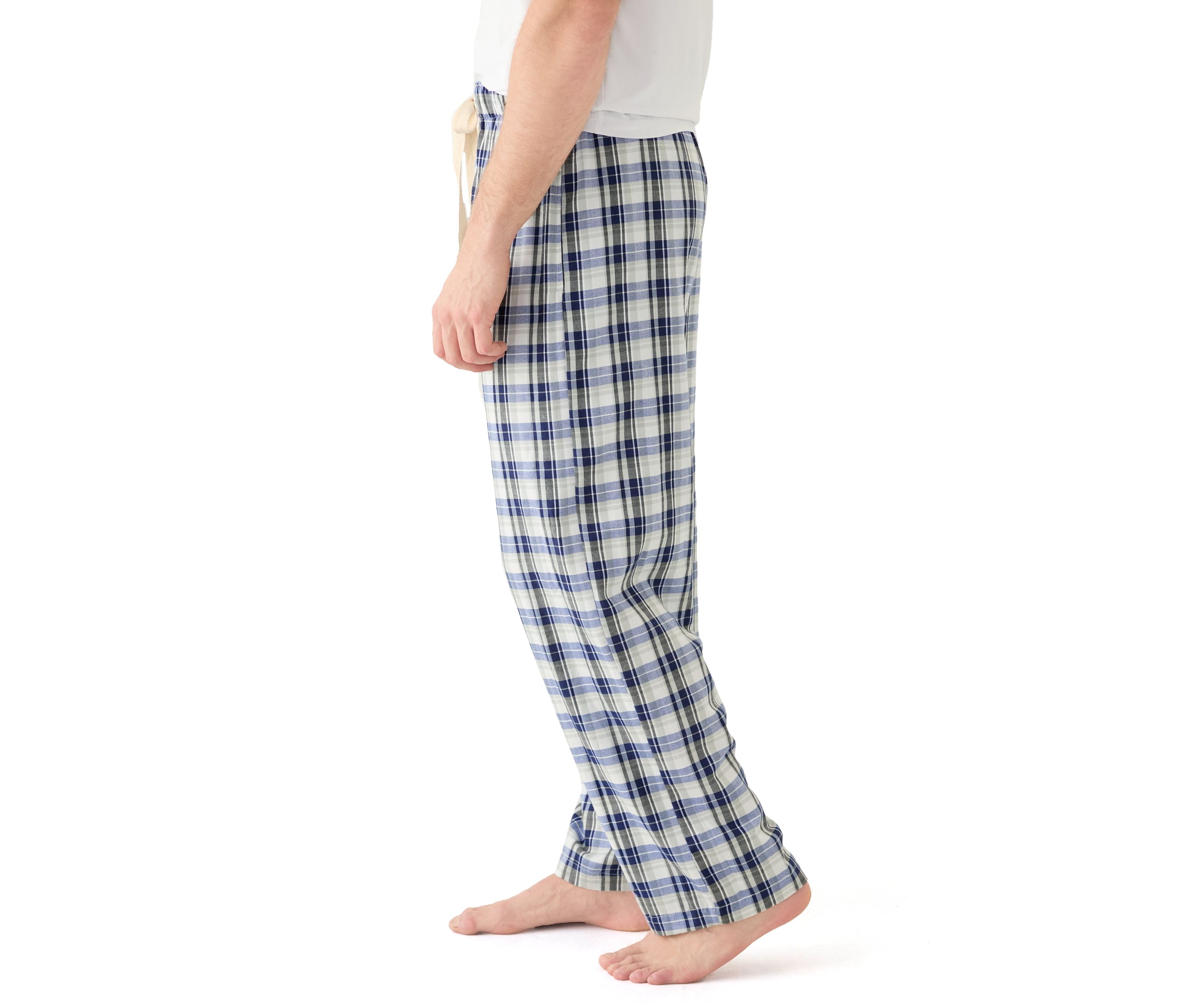 Plaid Printed Woven Pajama Pants