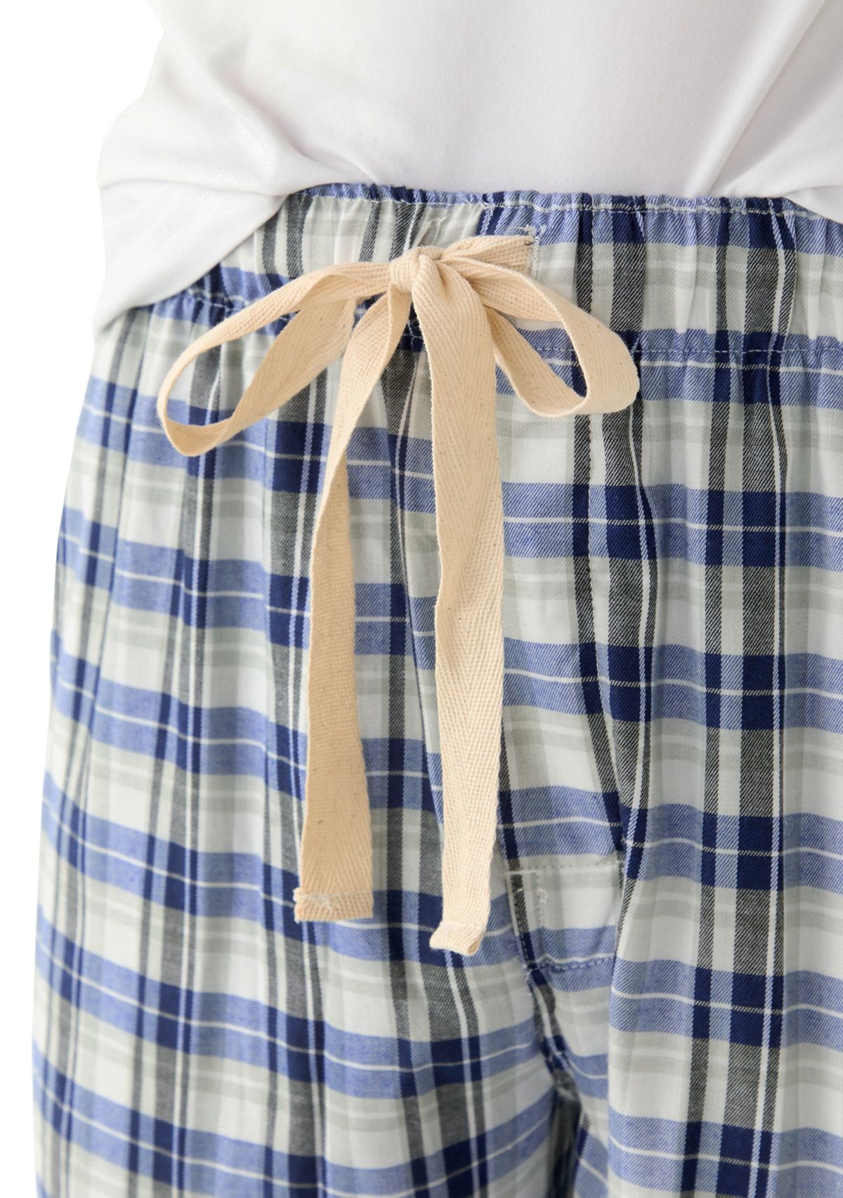 Plaid Printed Woven Pajama Pants