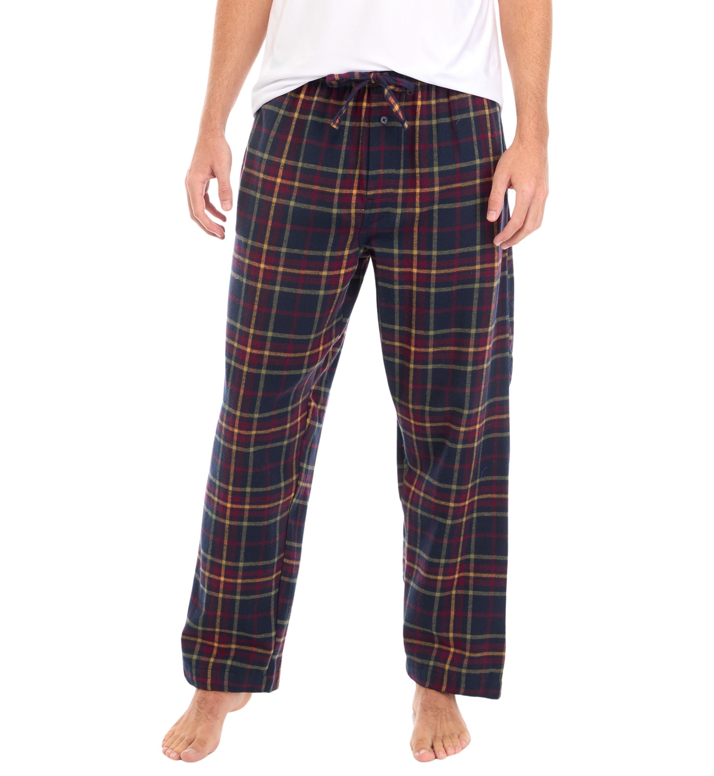   Plaid Flannel Pajama Pants