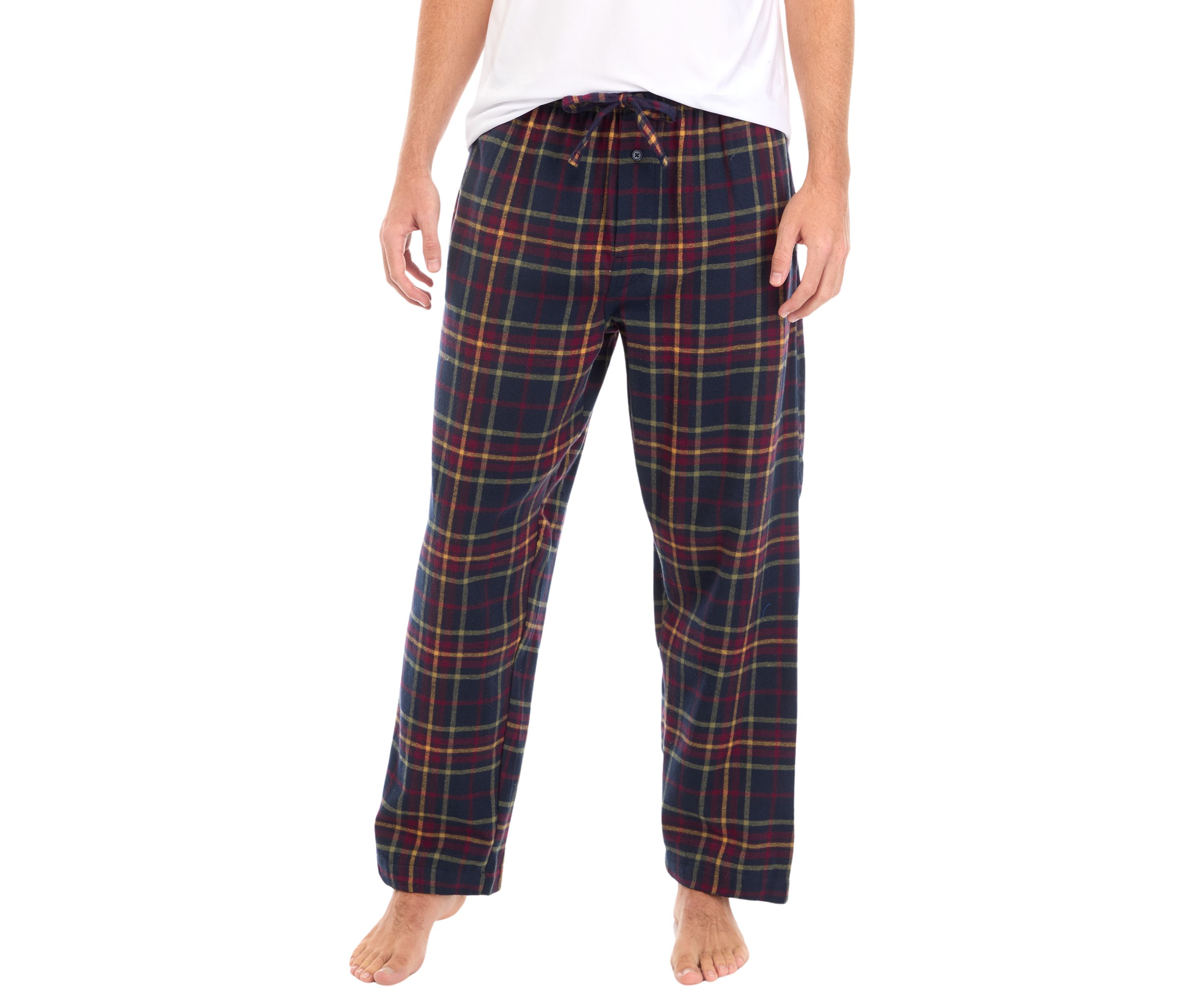   Plaid Flannel Pajama Pants