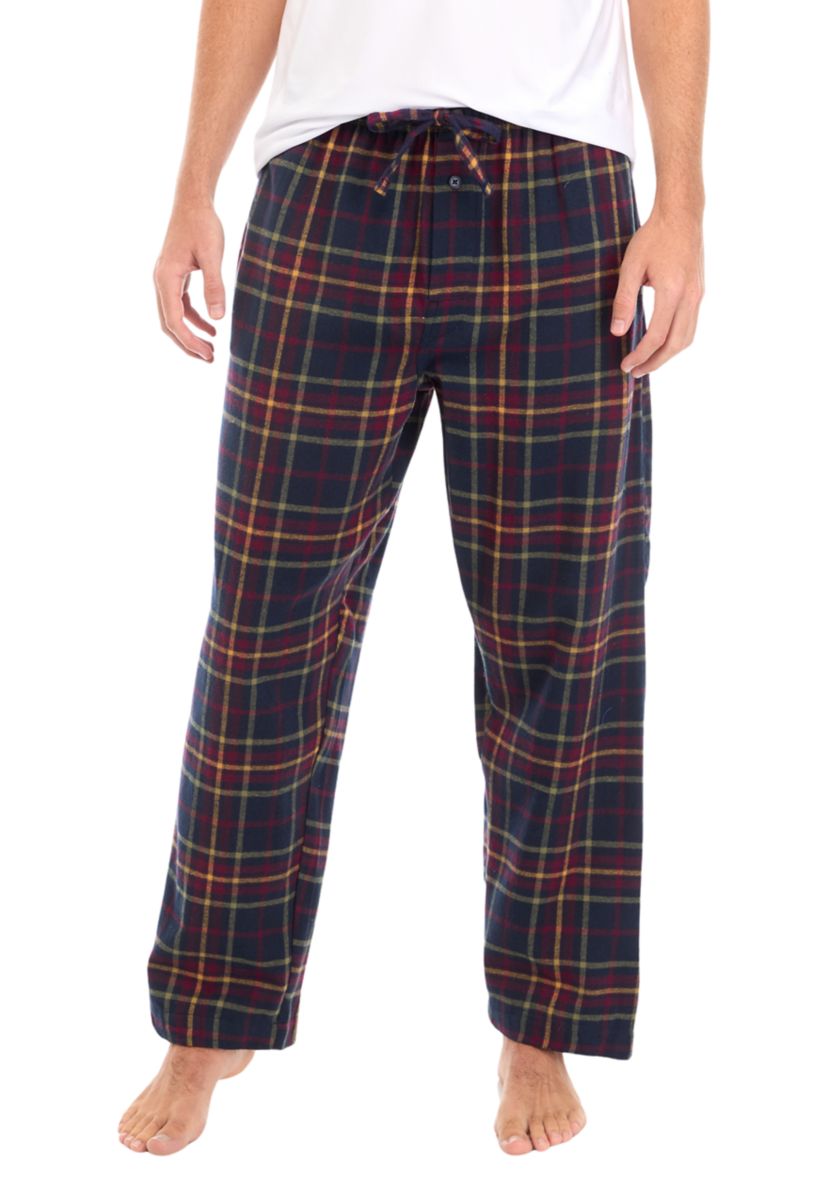   Plaid Flannel Pajama Pants