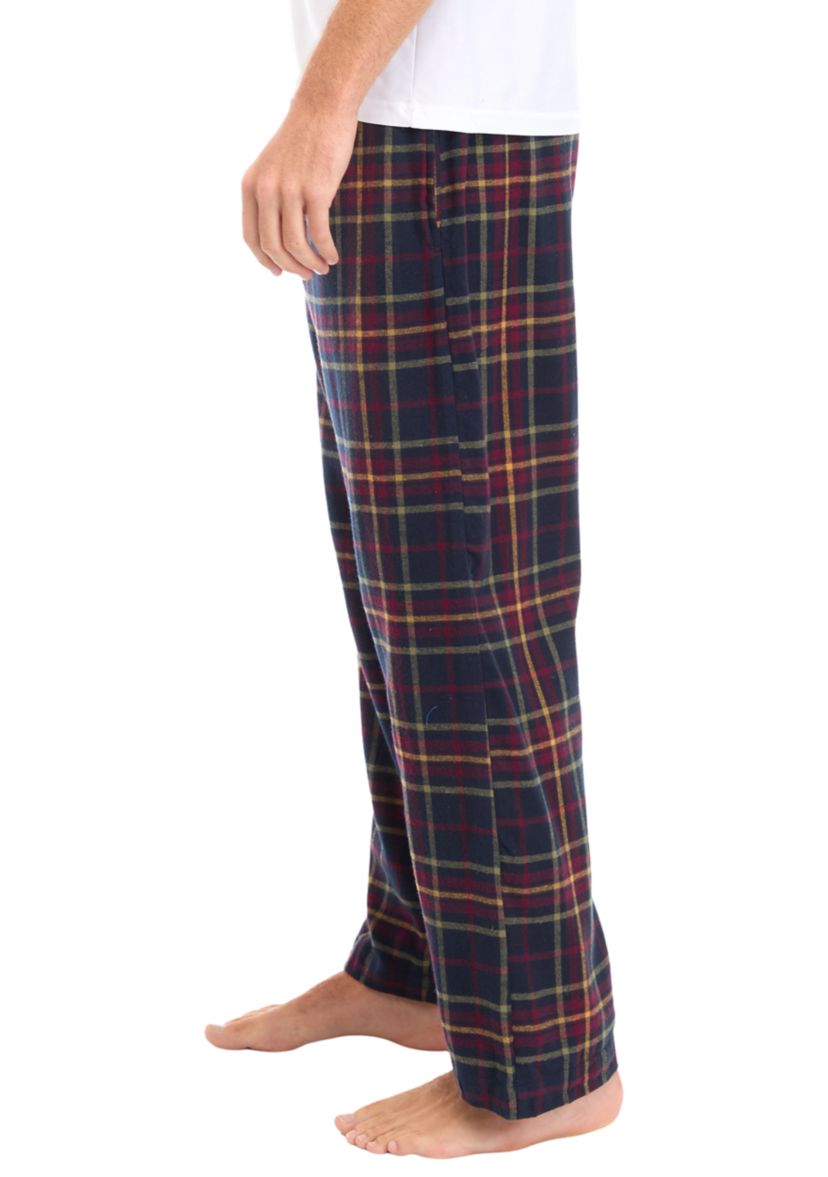   Plaid Flannel Pajama Pants