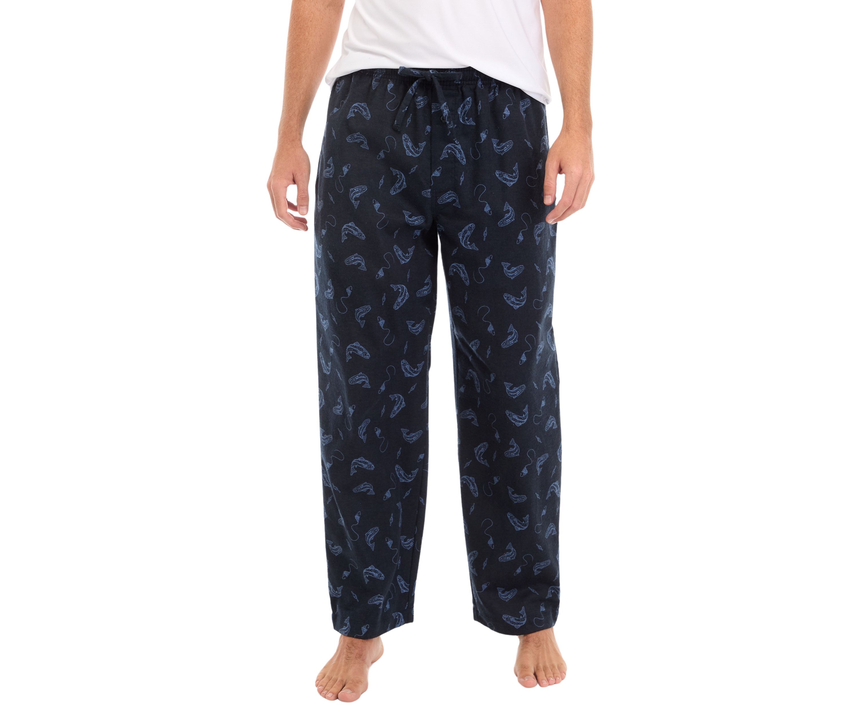 Printed Flannel Pajama Pants