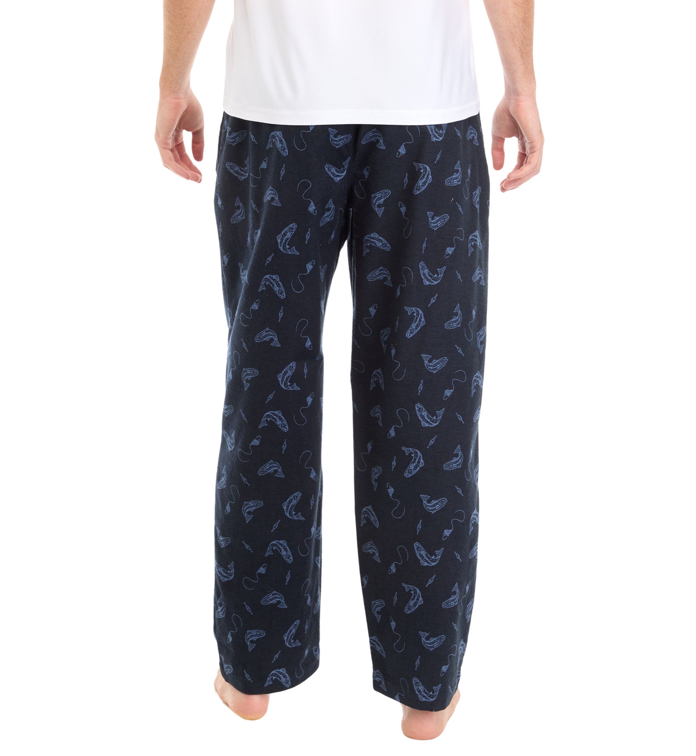 Printed Flannel Pajama Pants