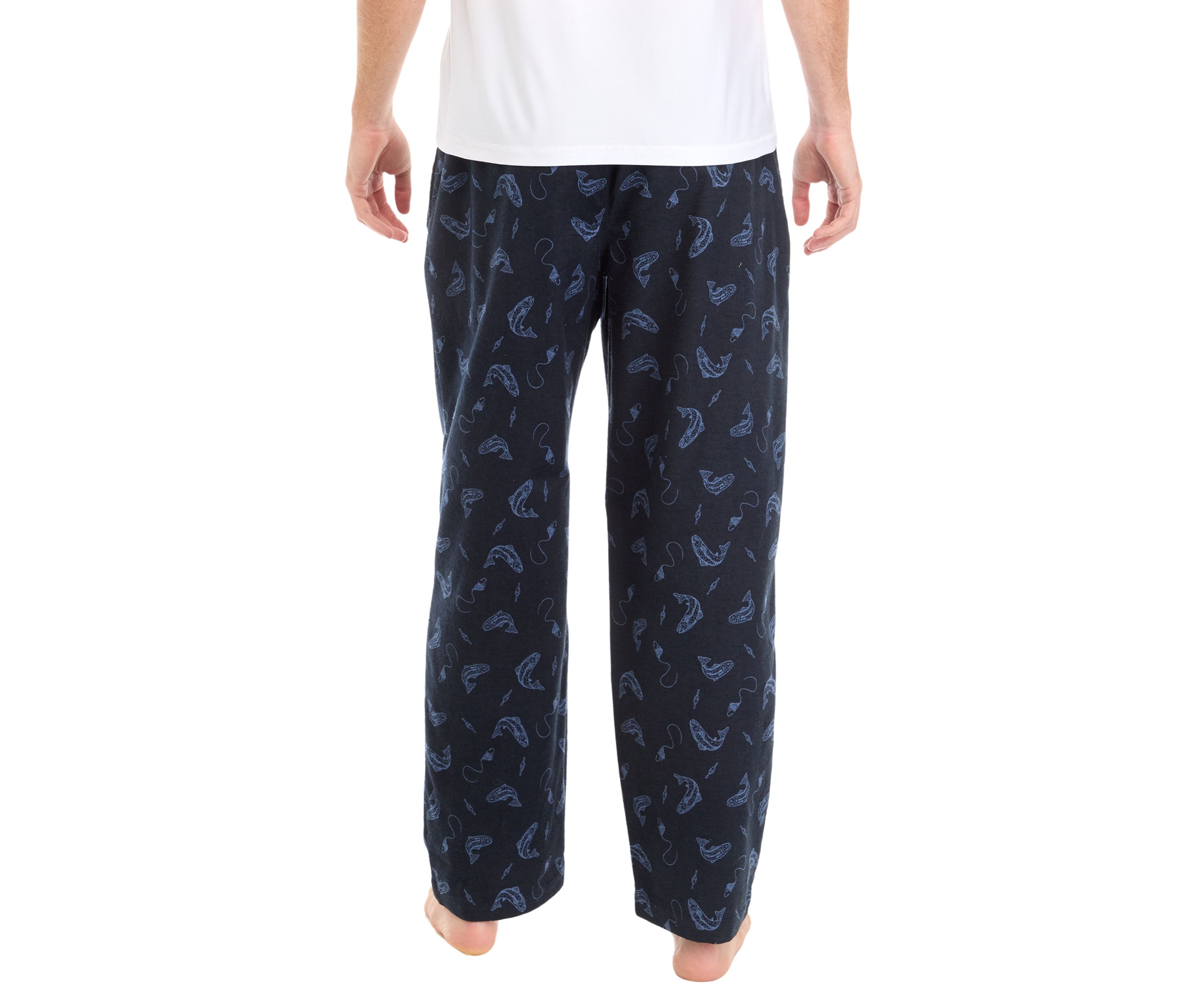 Printed Flannel Pajama Pants