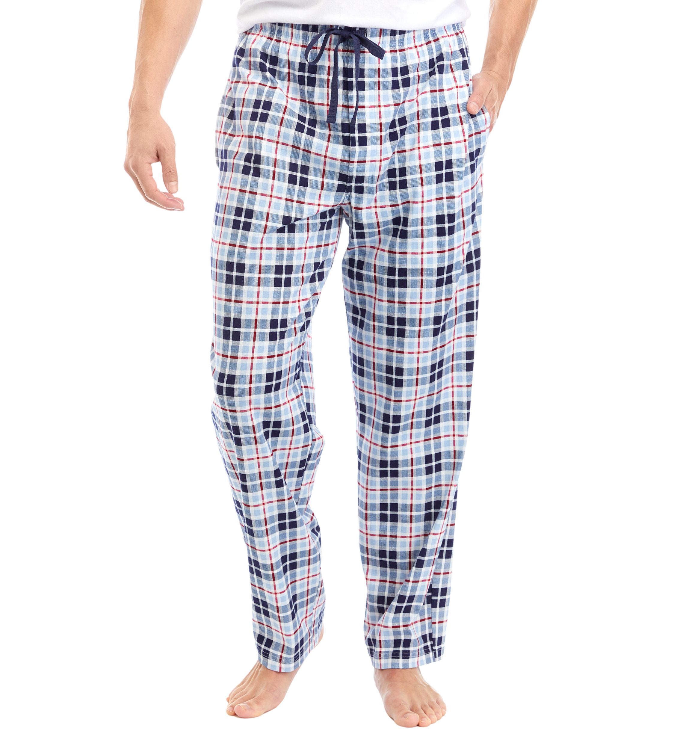 Plaid Knit Lounge Pants