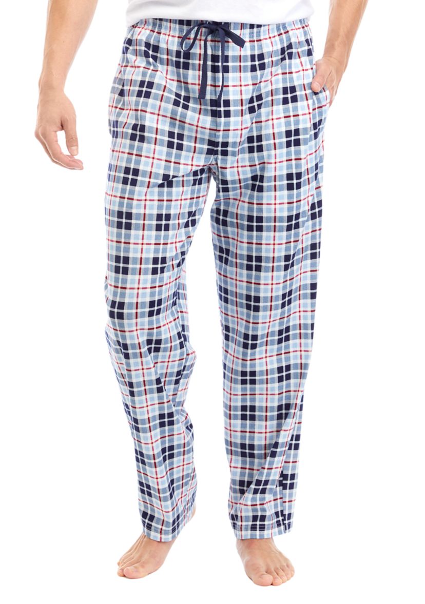 Plaid Knit Lounge Pants