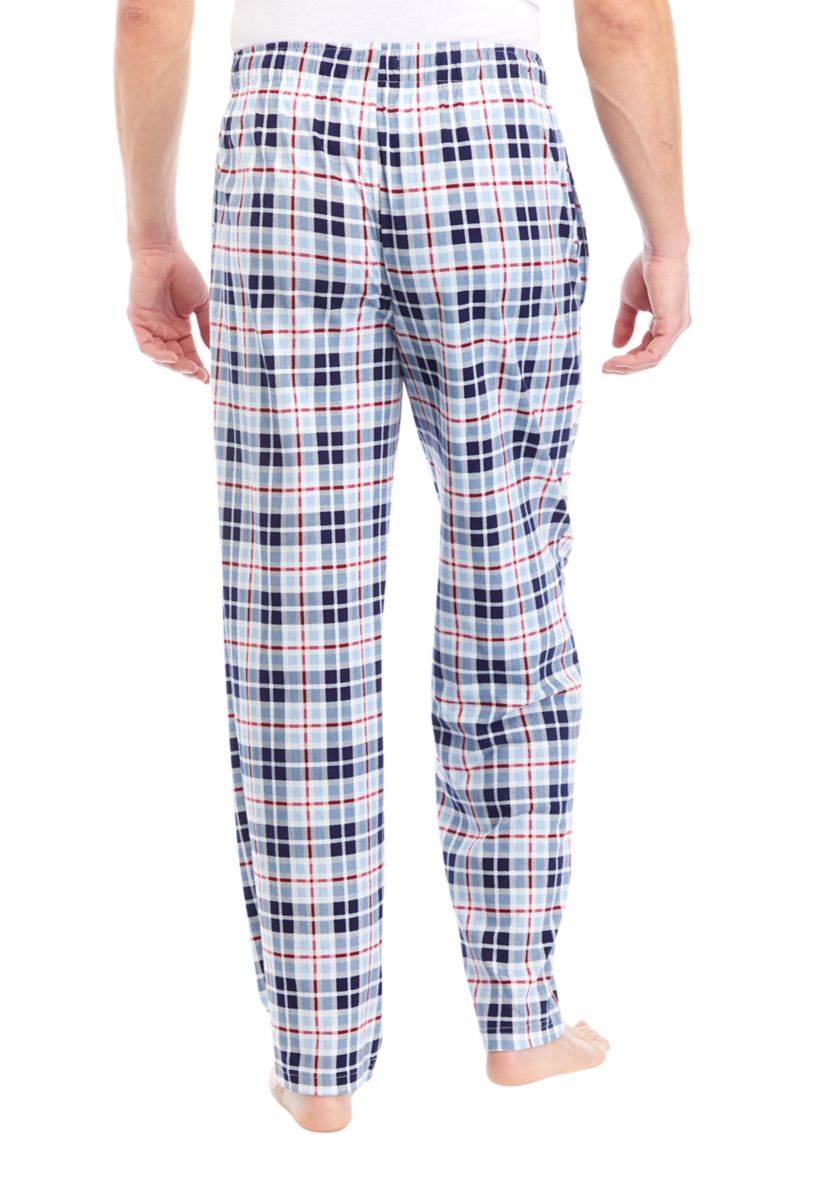 Plaid Knit Lounge Pants