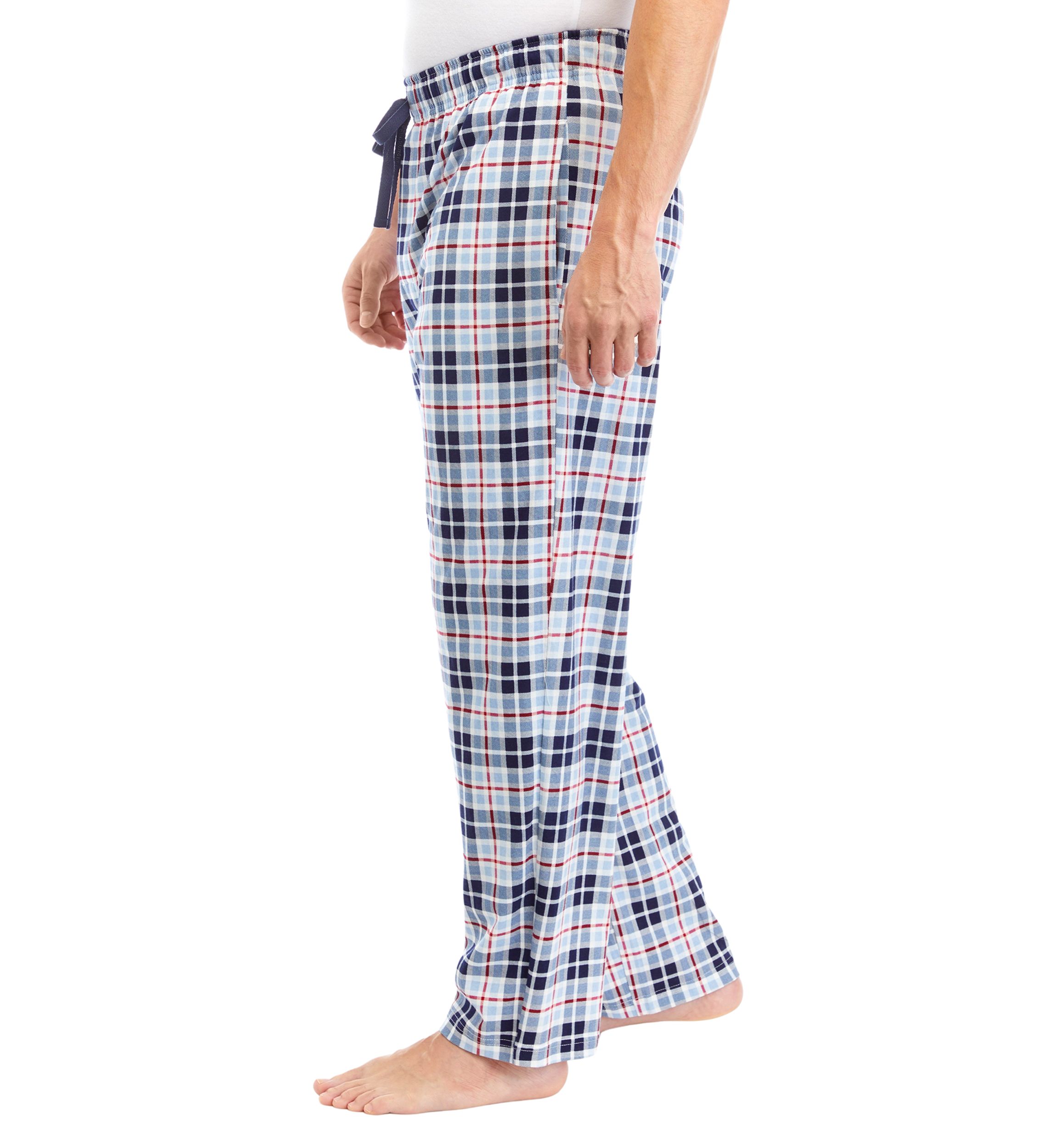 Plaid Knit Lounge Pants
