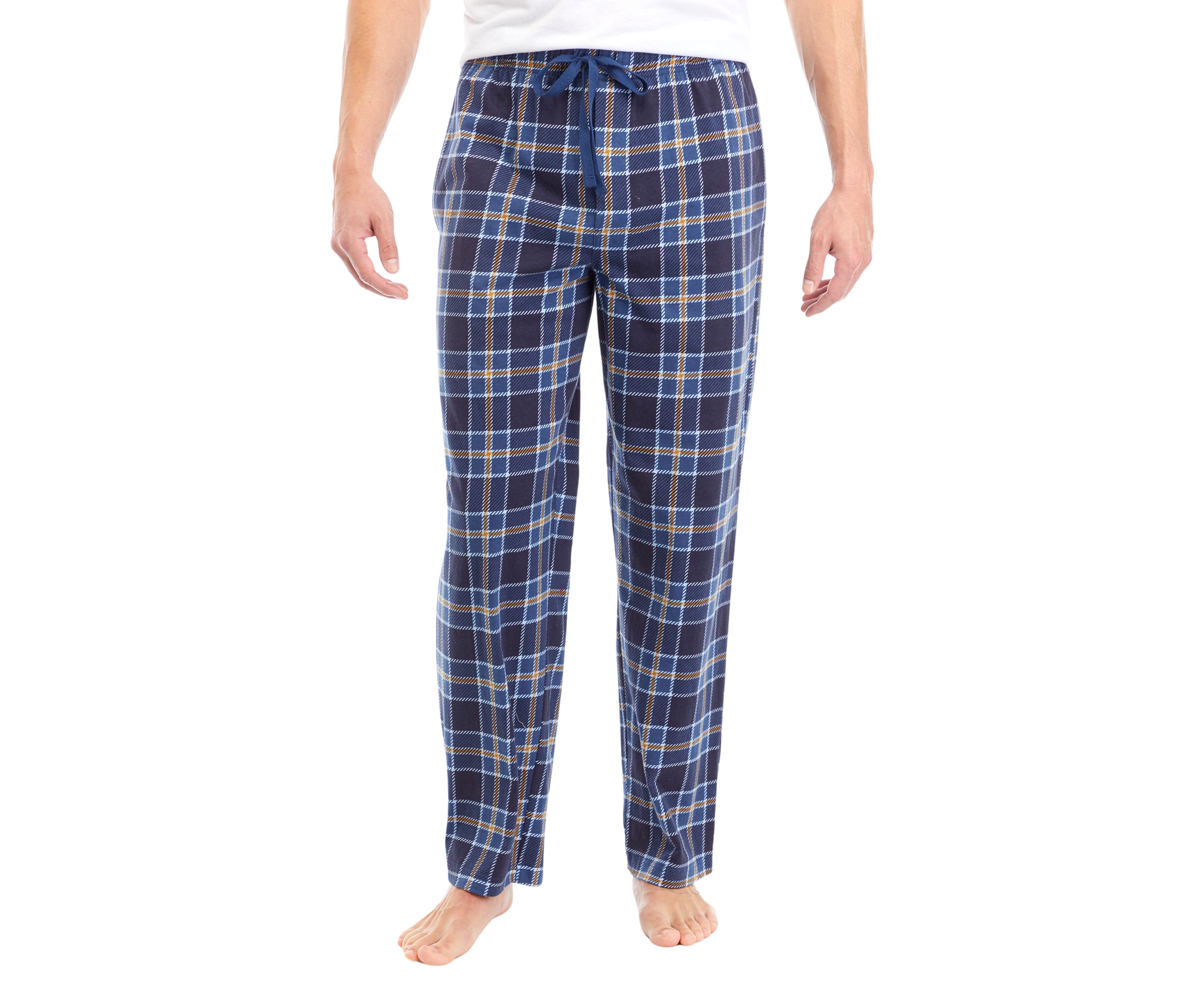 Plaid Knit Lounge Pants