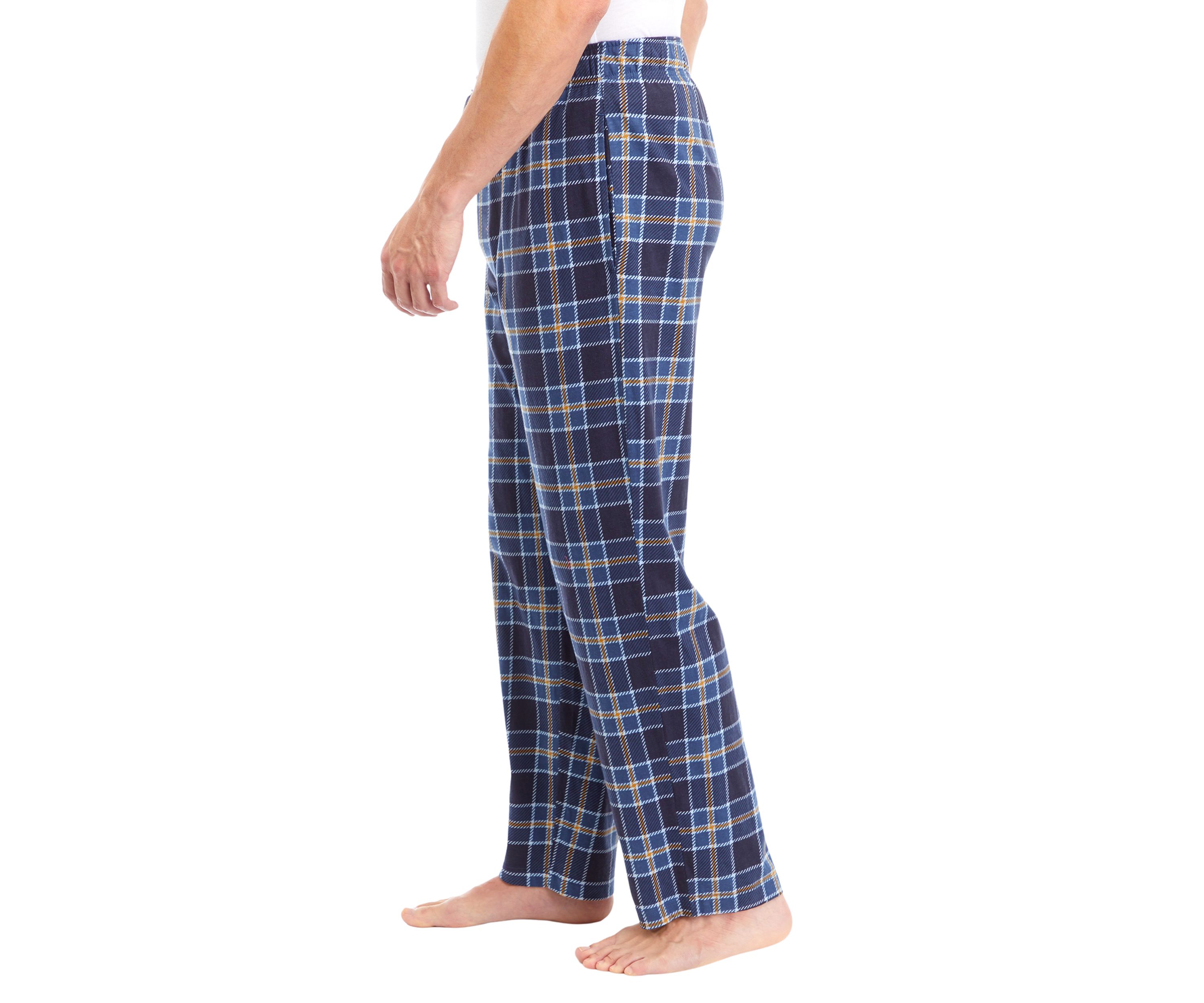 Plaid Knit Lounge Pants