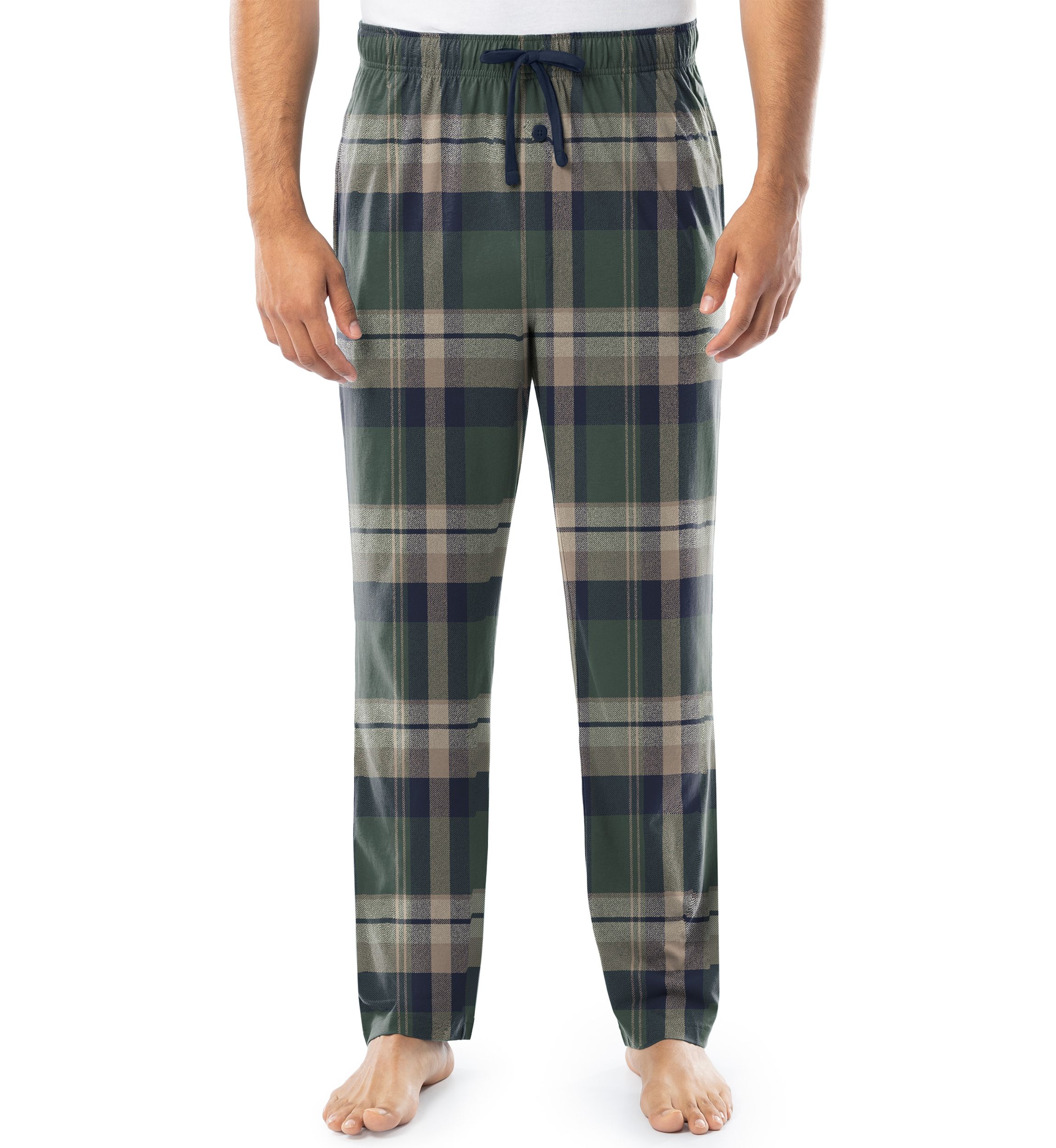 Jersey Plaid Sleep Pants 