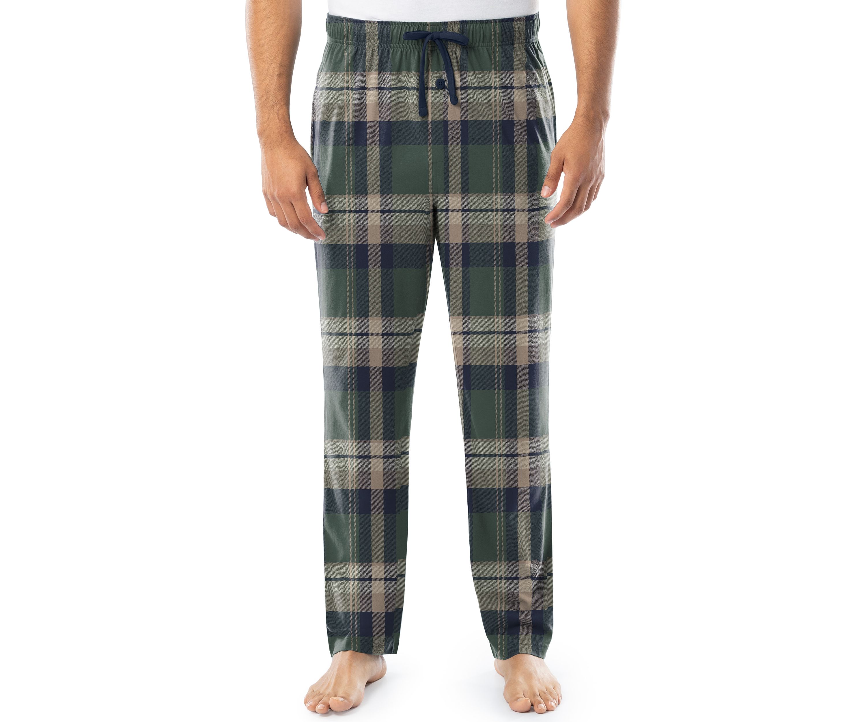 Jersey Plaid Sleep Pants 