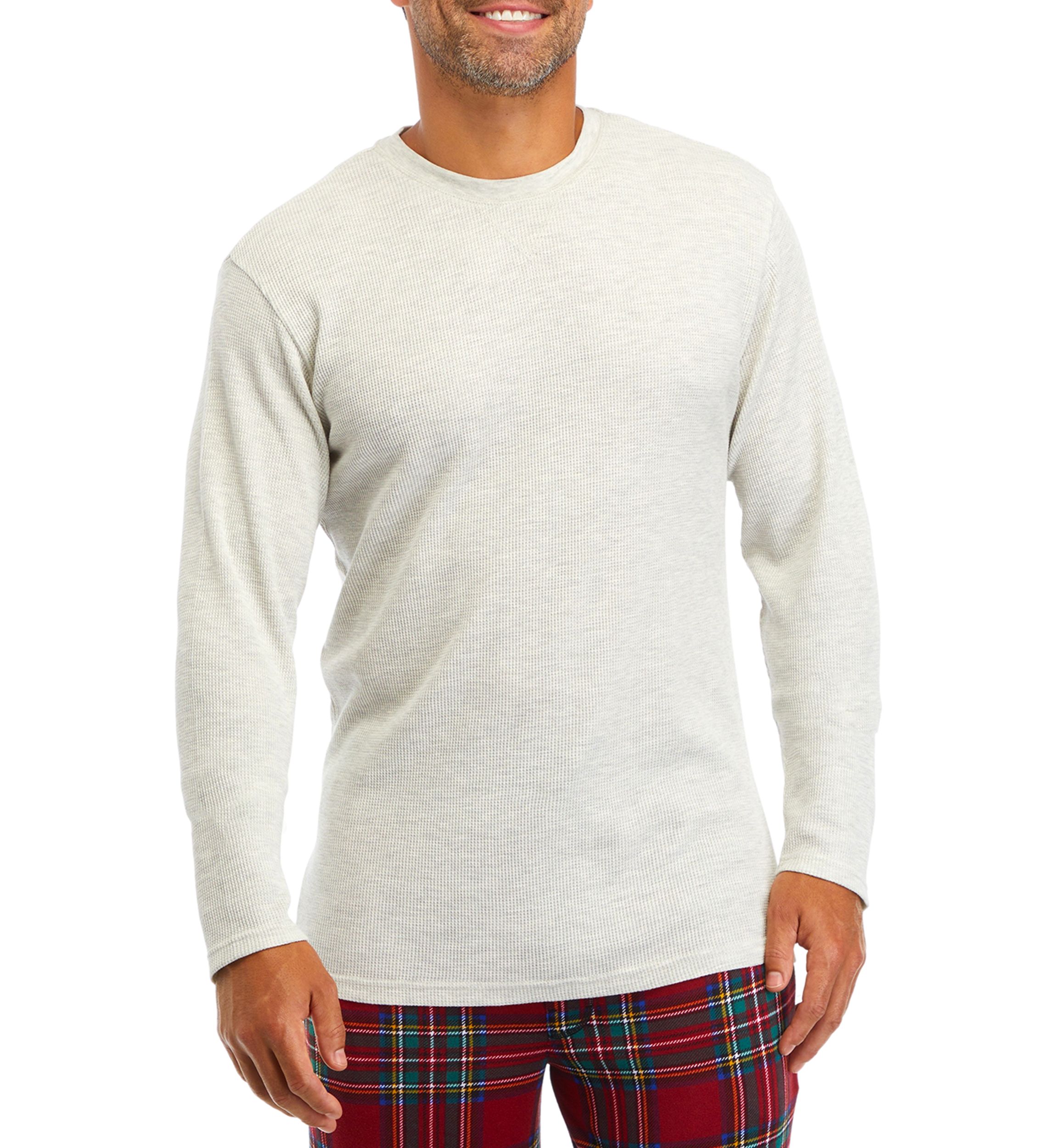 	  Waffle Pajama Shirt 