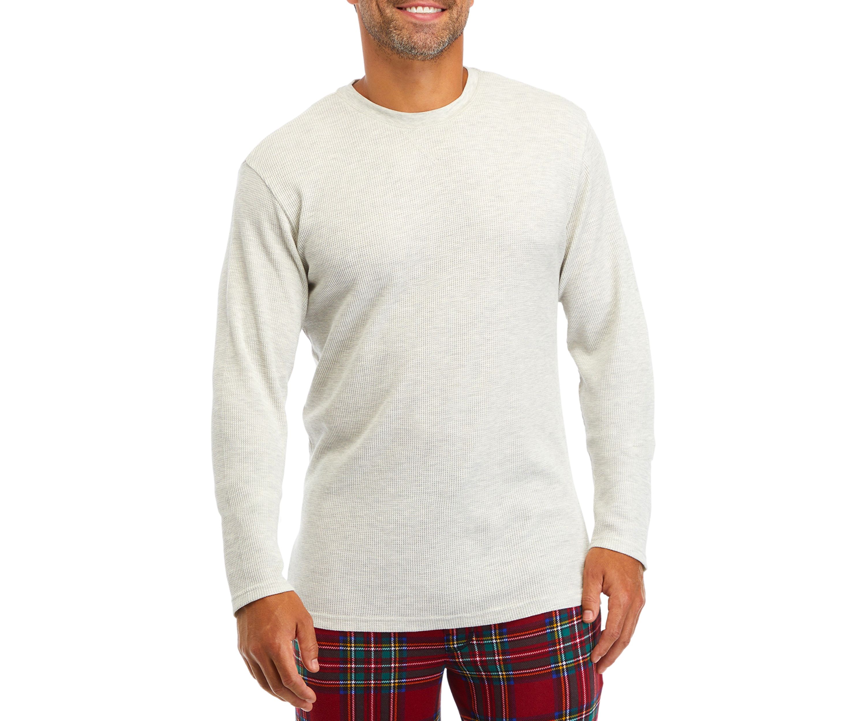 	  Waffle Pajama Shirt 