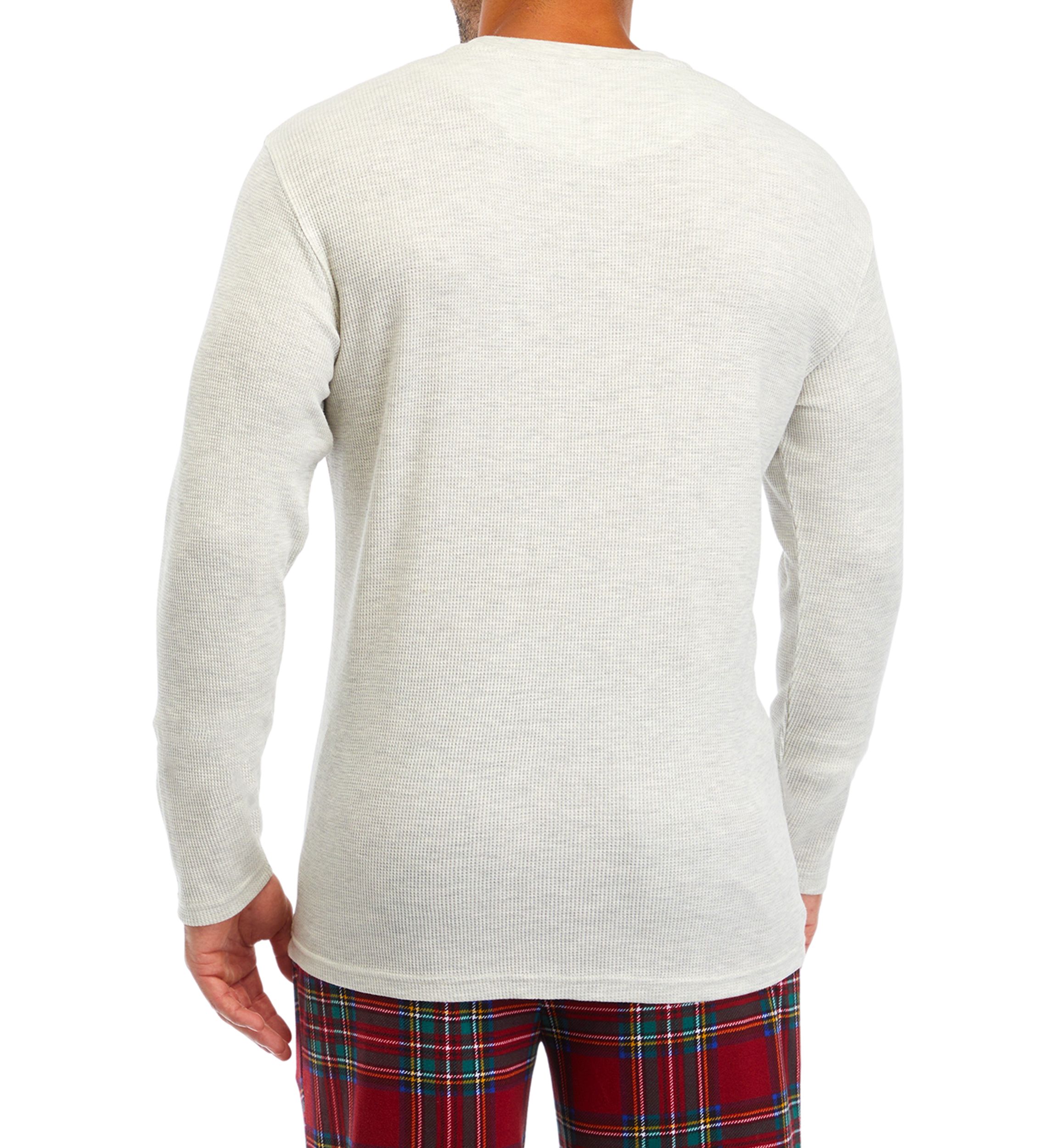 	  Waffle Pajama Shirt 