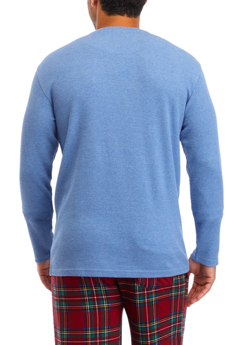   Waffle Pajama Shirt 