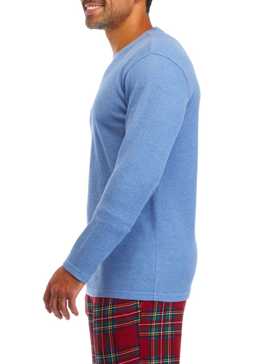   Waffle Pajama Shirt 