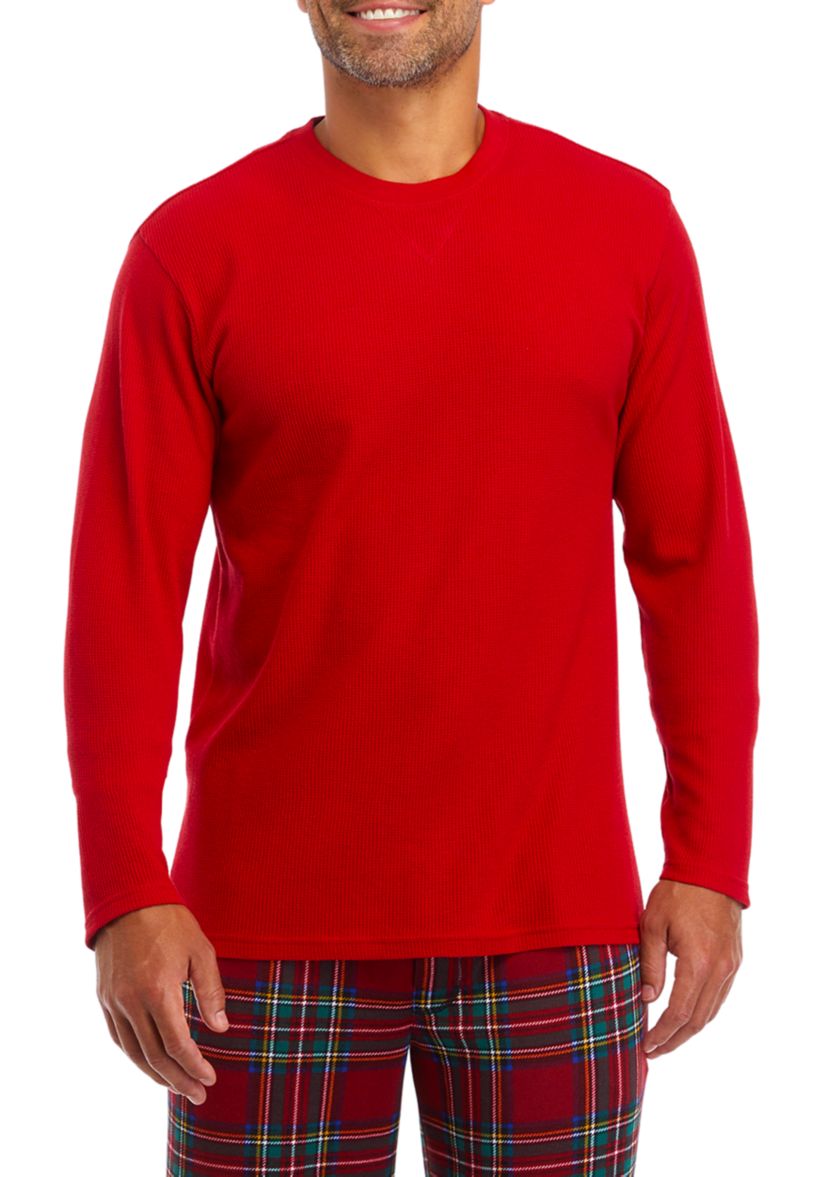   Waffle Pajama Shirt 
