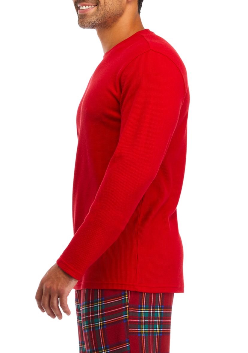   Waffle Pajama Shirt 