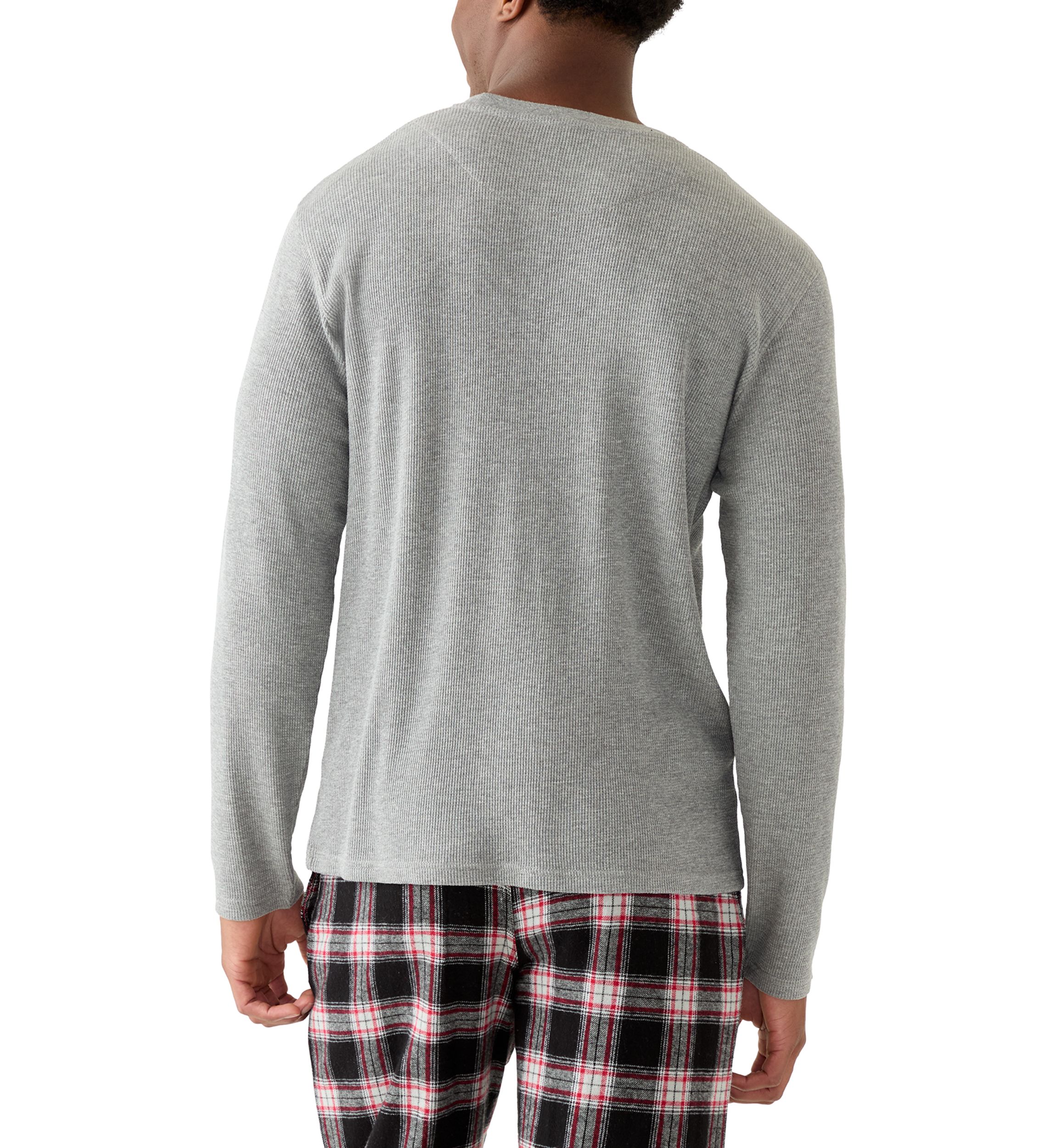 Mens Waffle Crewneck