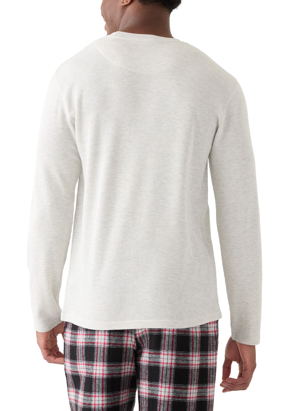 Mens Waffle Crewneck