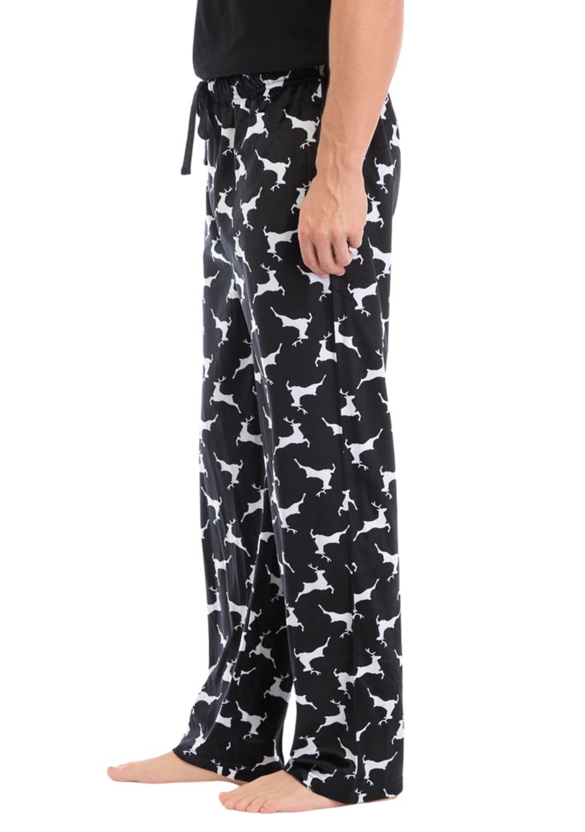 Buck Print Pajama Pants