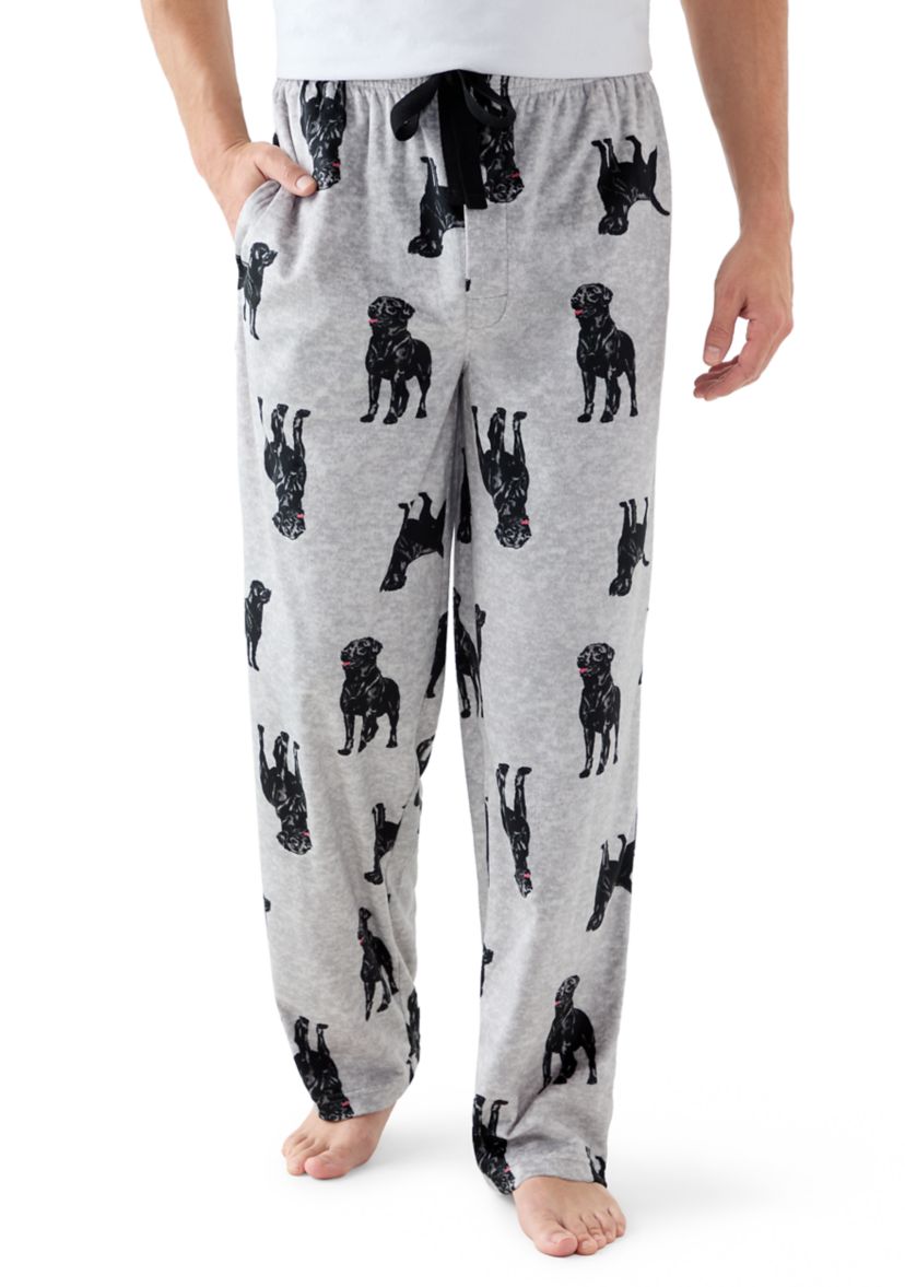 Mens Lite Touch Fleece Sleep Pants