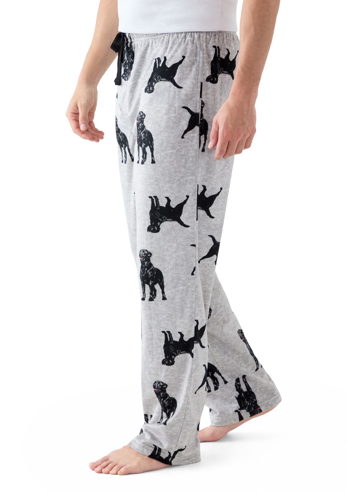 Mens Lite Touch Fleece Sleep Pants