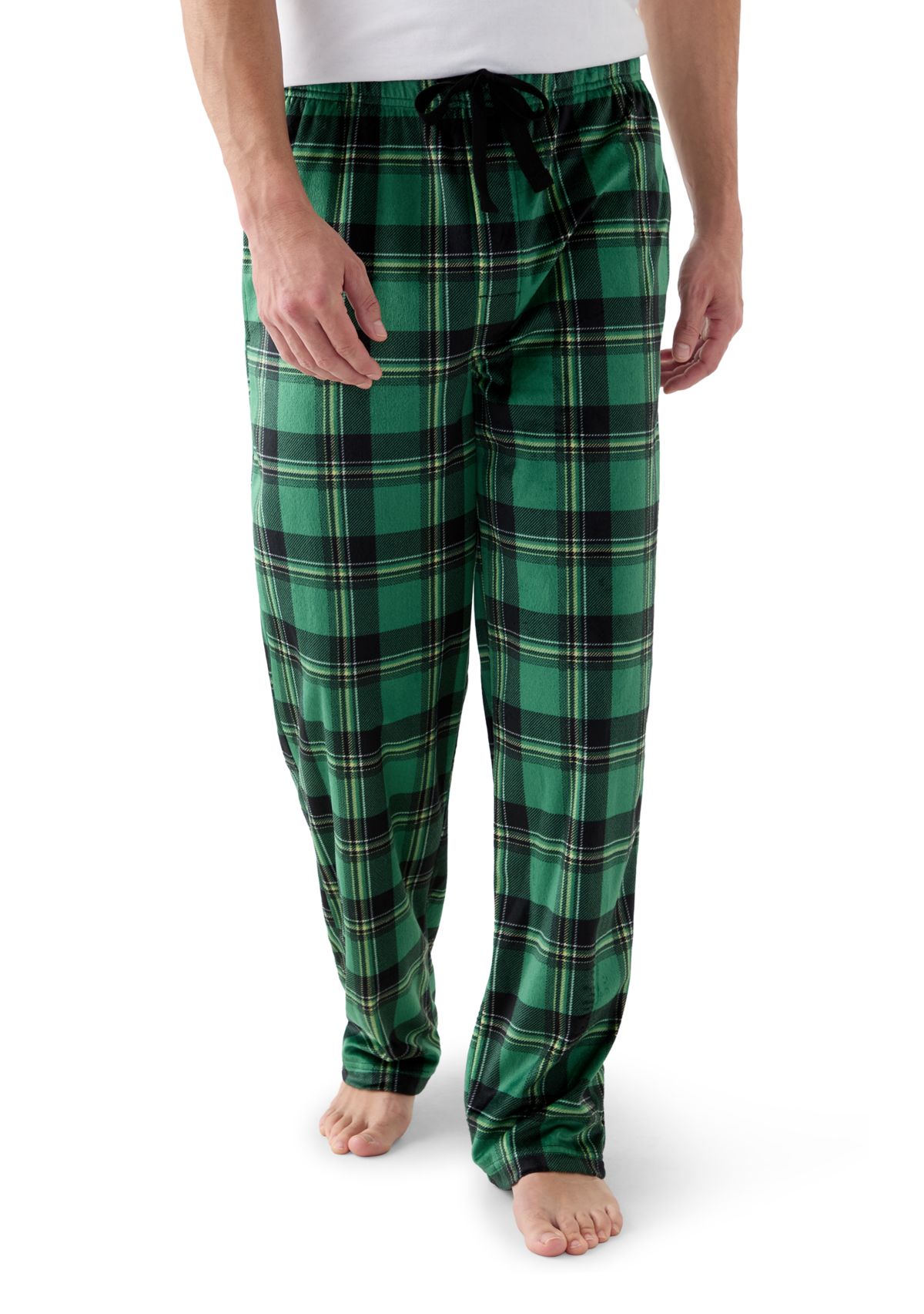 Mens Fleece Lite Touch Sleep Pants