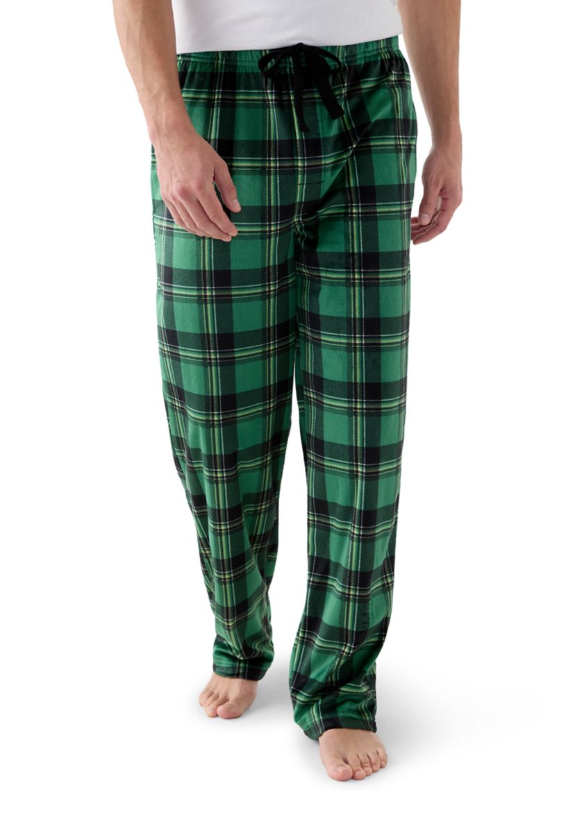 Mens Fleece Lite Touch Sleep Pants