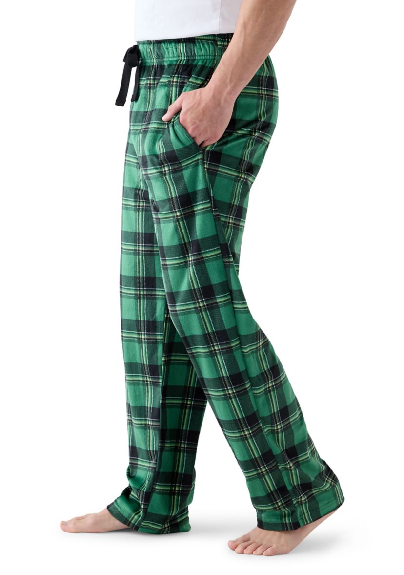 Mens Fleece Lite Touch Sleep Pants