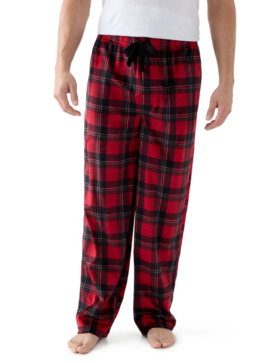 Mens Lite Touch Fleece Sleep Pants