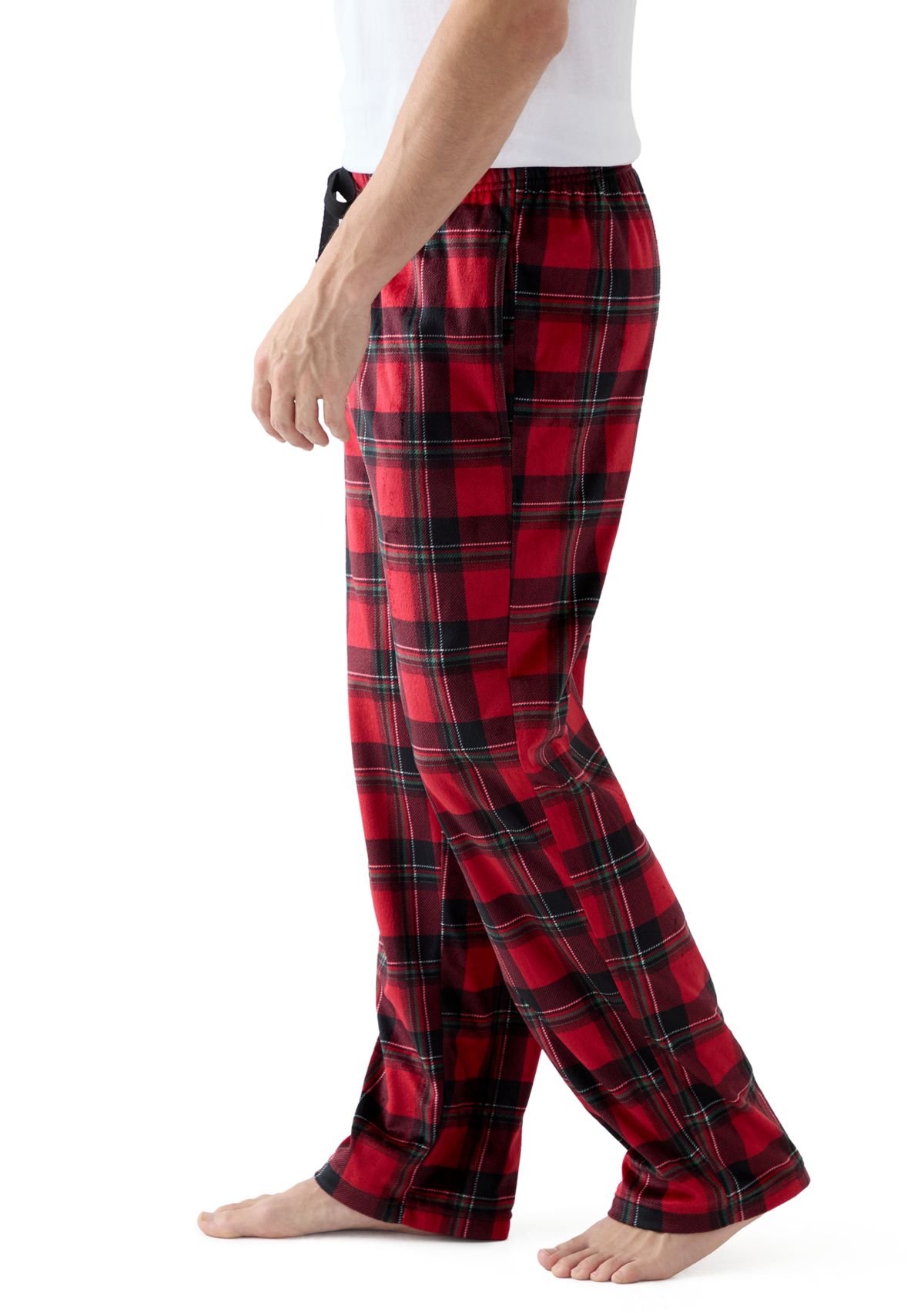 Mens Lite Touch Fleece Sleep Pants