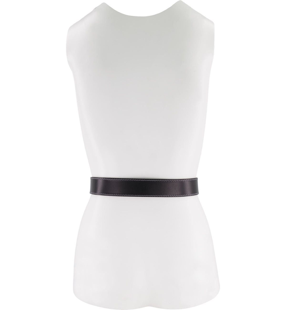 Mens 38 Millimeter Double Edge Leather Belt