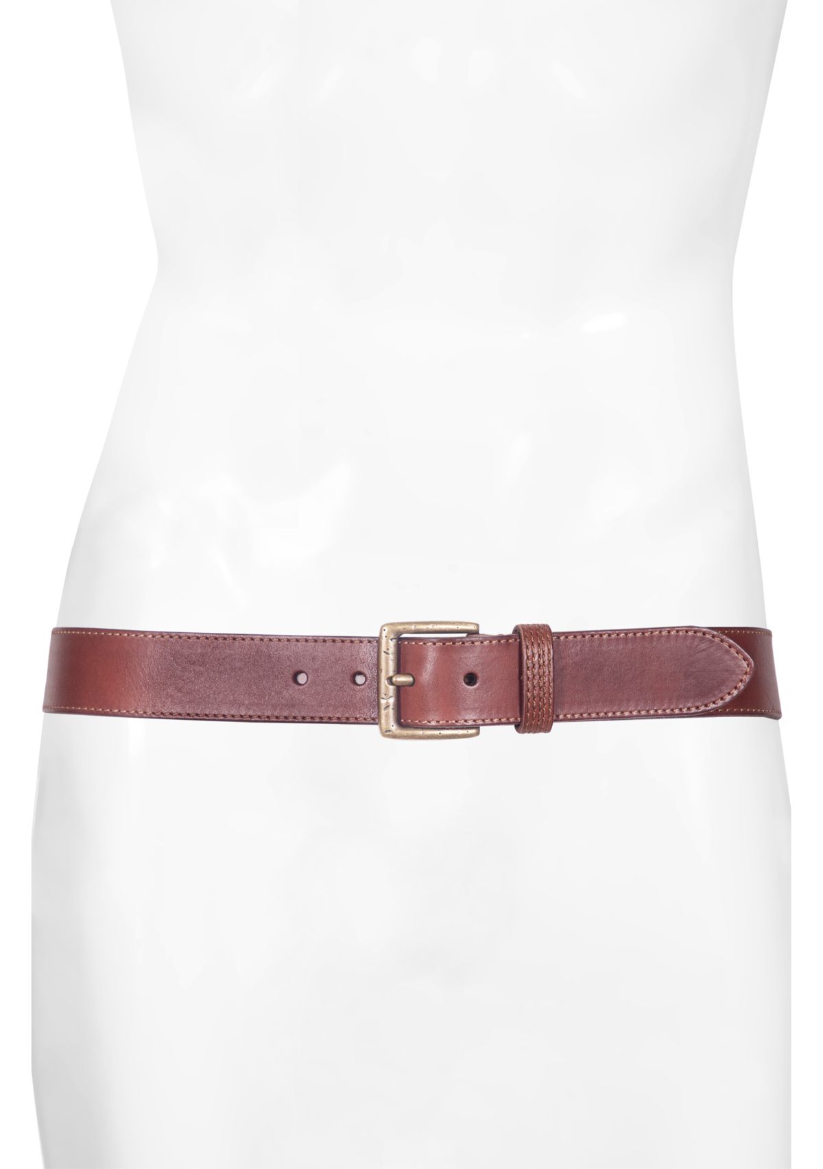 38 Millimeter Flat Panel Belt with Stitching