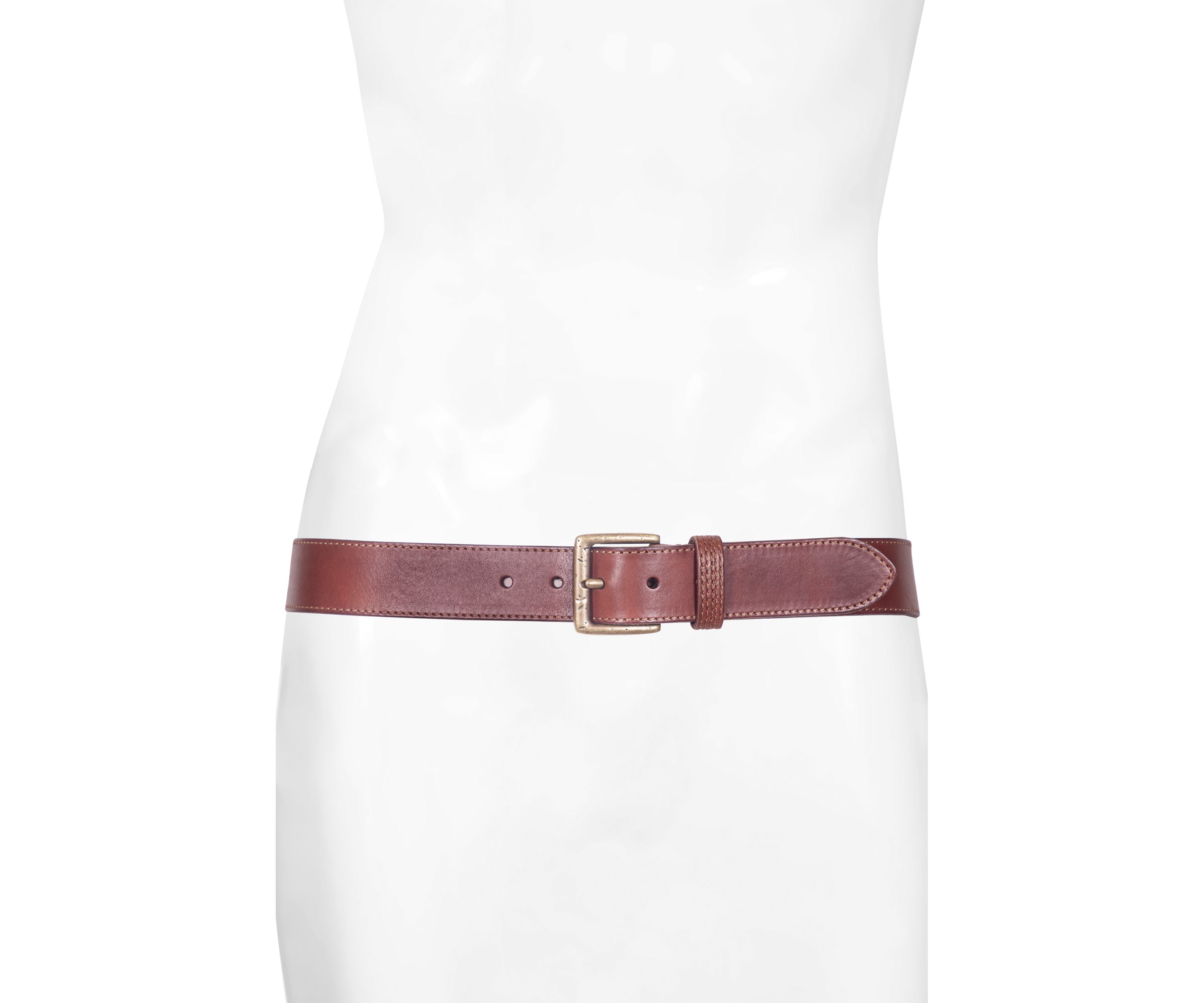 38 Millimeter Flat Panel Belt with Stitching