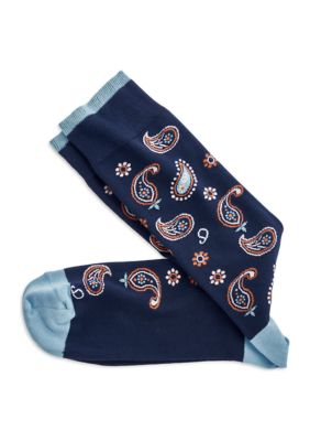 Paisley Printed Socks