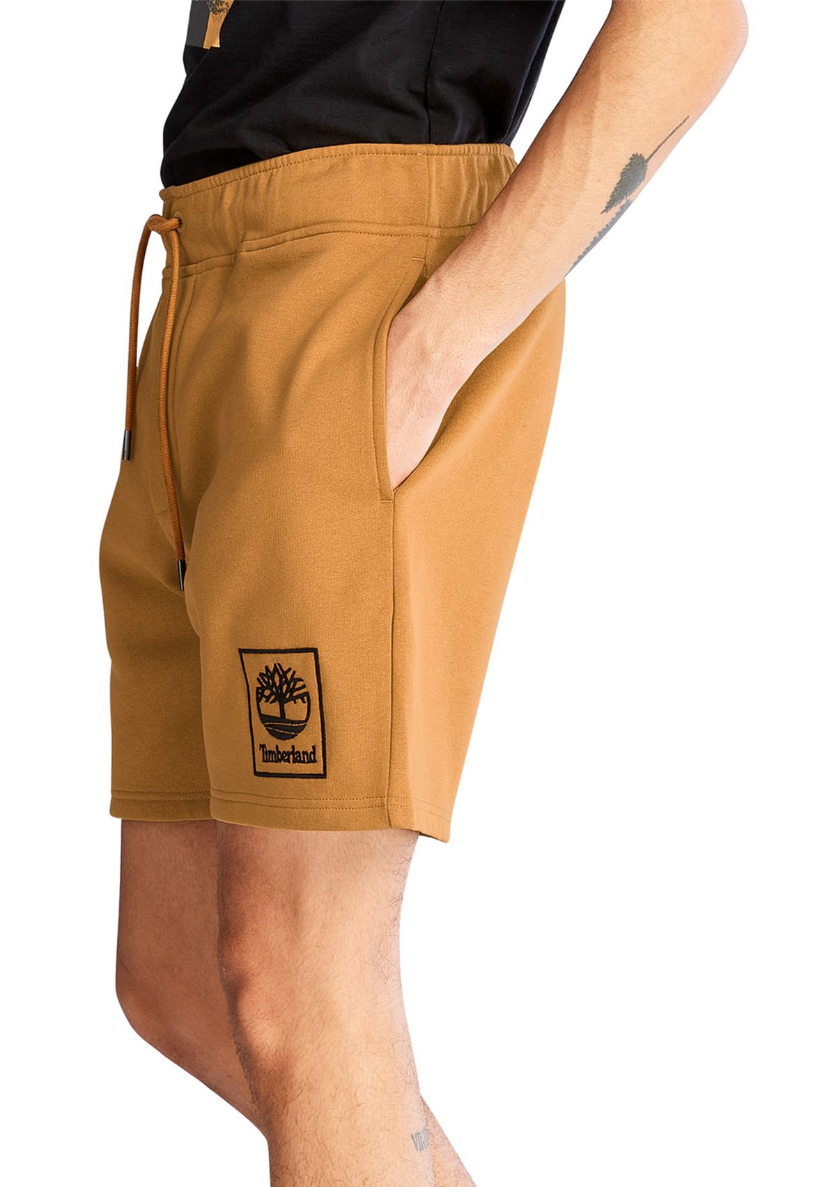 Mens Stack Logo Sweat Shorts