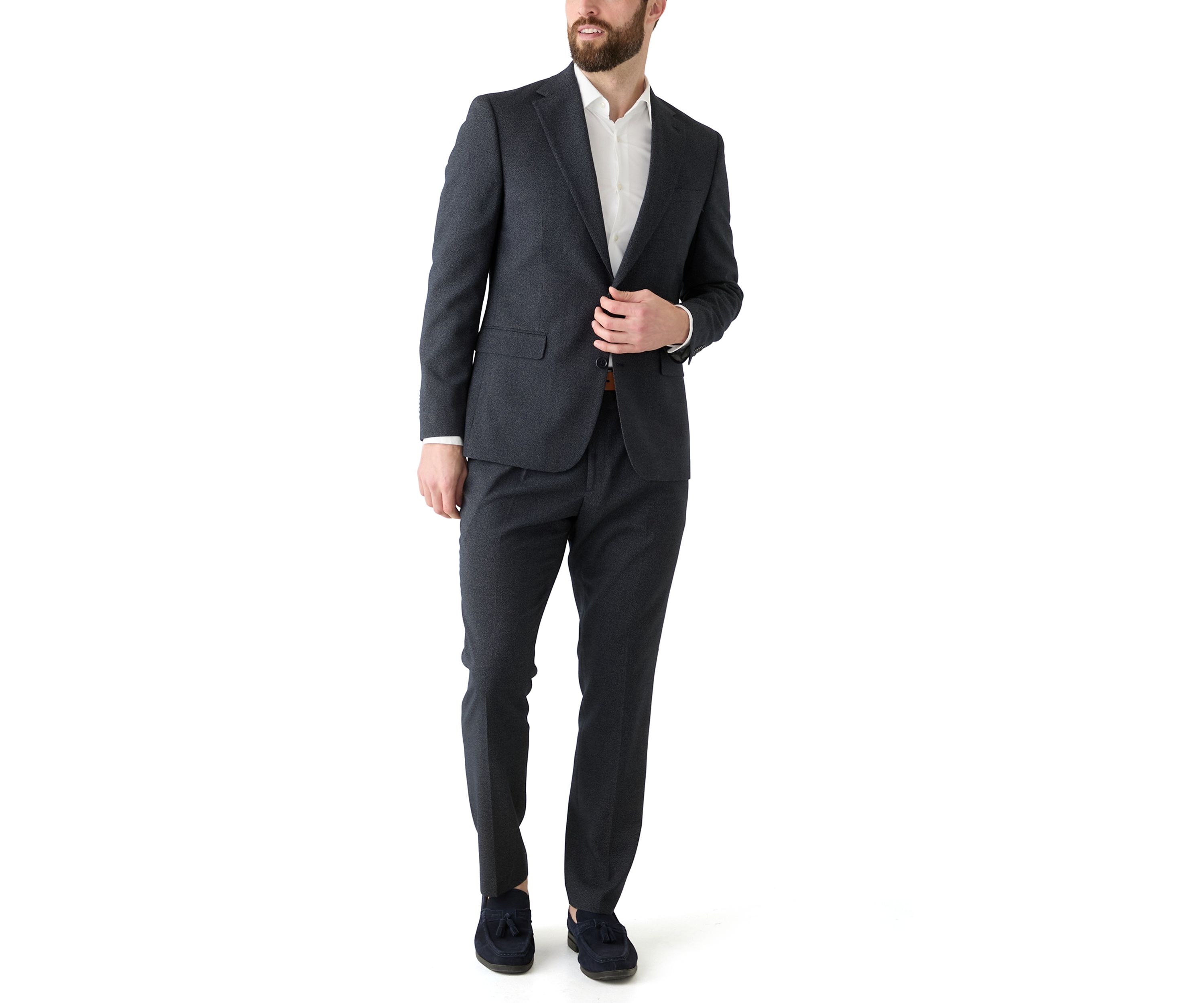 Mens Single Breasted Modern Fit Suit