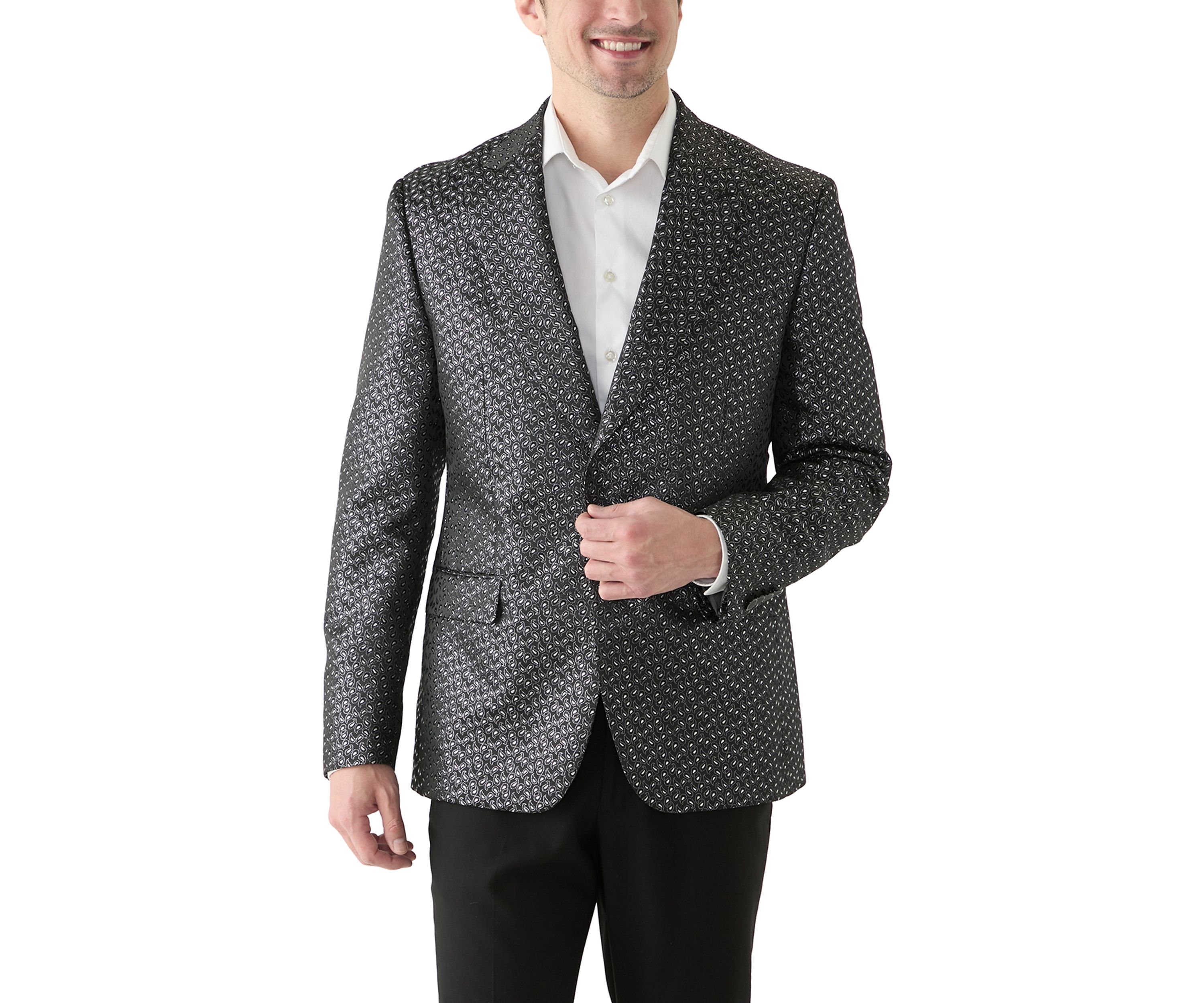 Mens Single Breasted Suit Jacket