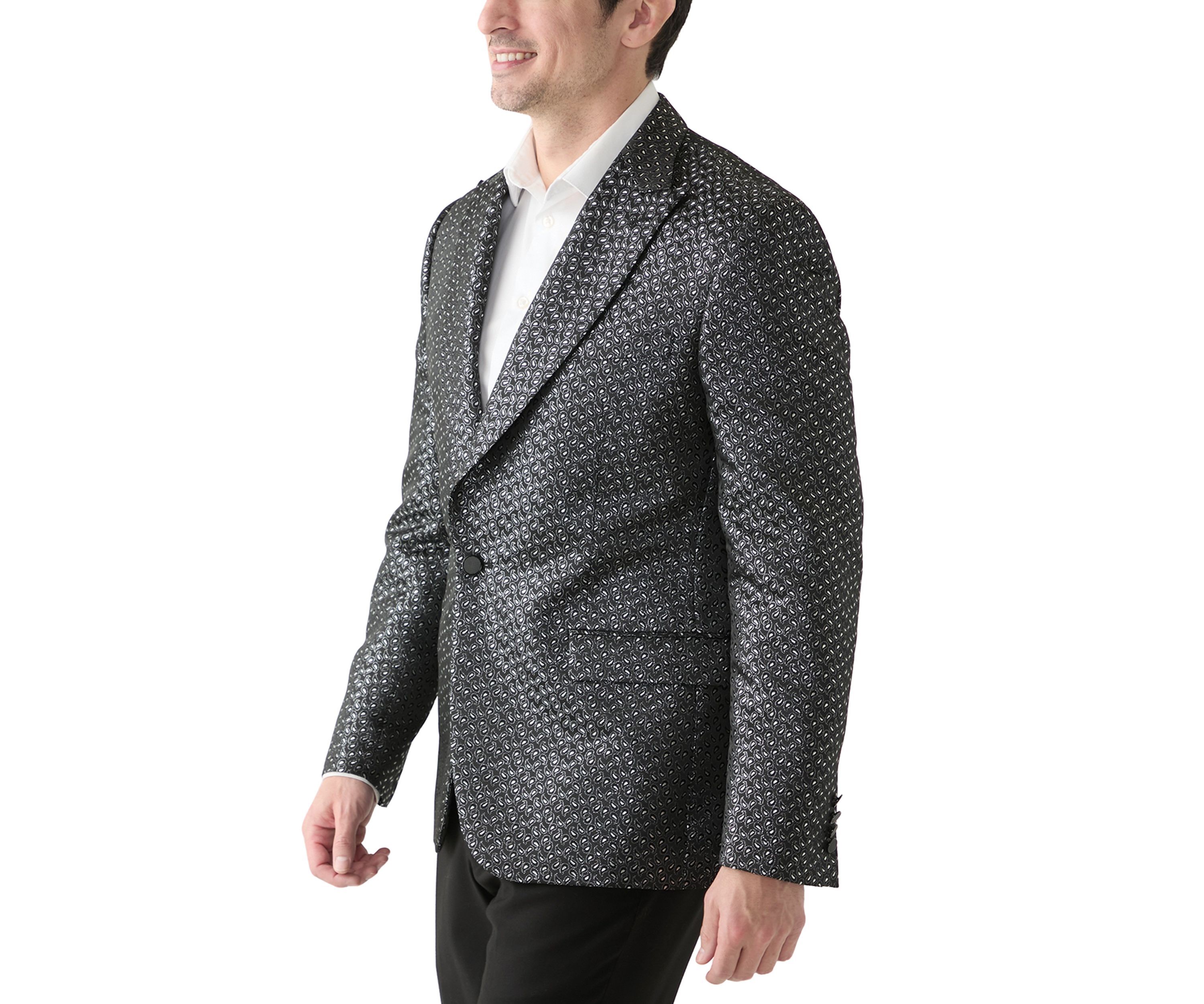Mens Single Breasted Suit Jacket