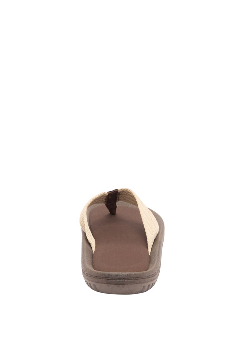 Web Thong Flip Flops with Memory Foam 