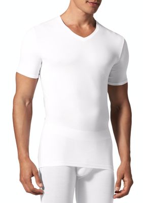 TOMMY JOHN Cool Cotton High V-Neck Stay-Tucked Undershirt | belk