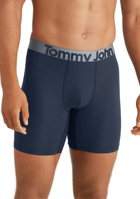 Tommy John Men's 3-Pack of 6" Boxer Briefs, Medium