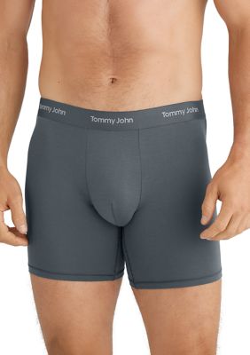 Tommy John Men's 3-Pack of 6" Boxer Briefs, Medium