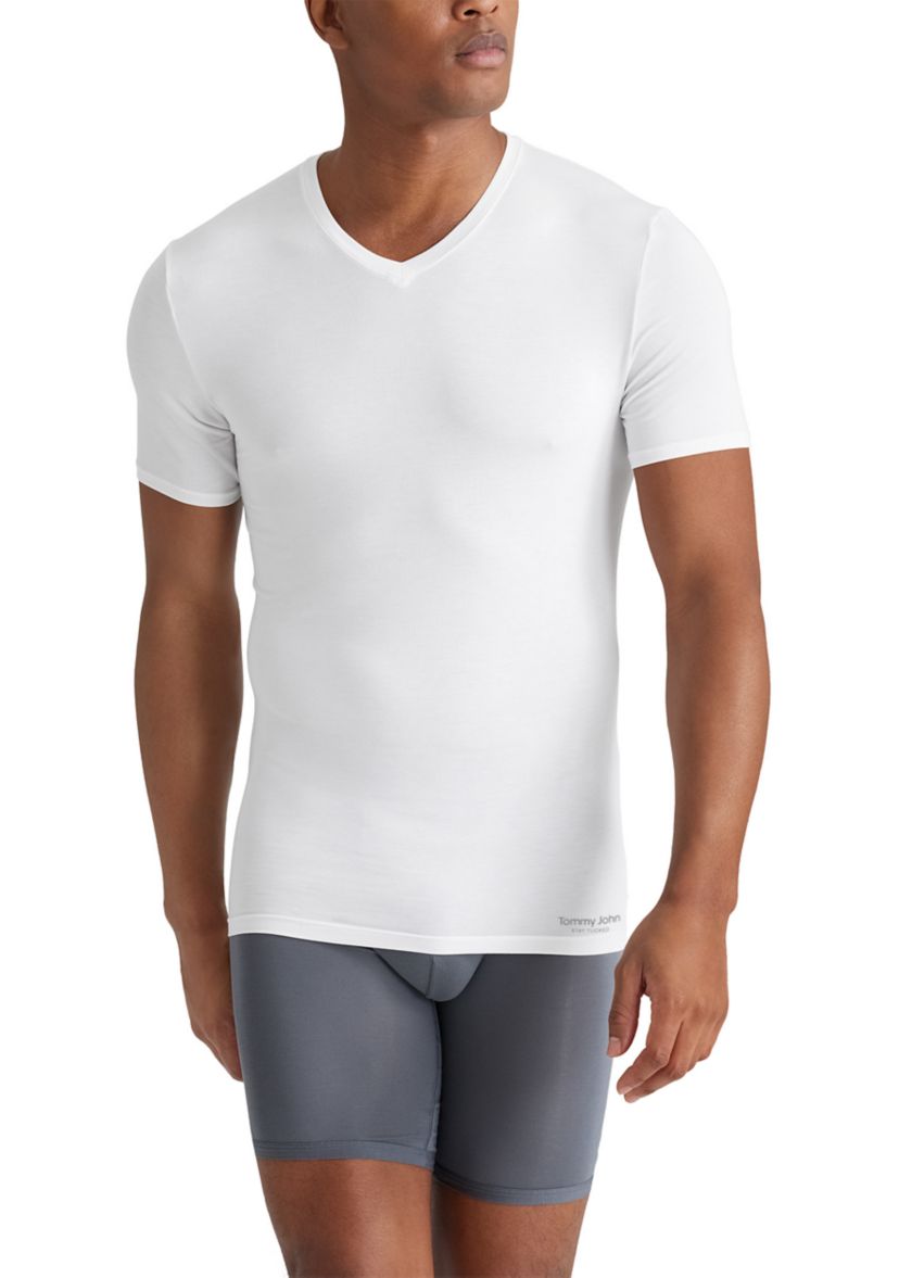 3-Pack of V-Neck Stay Tucked Shirts