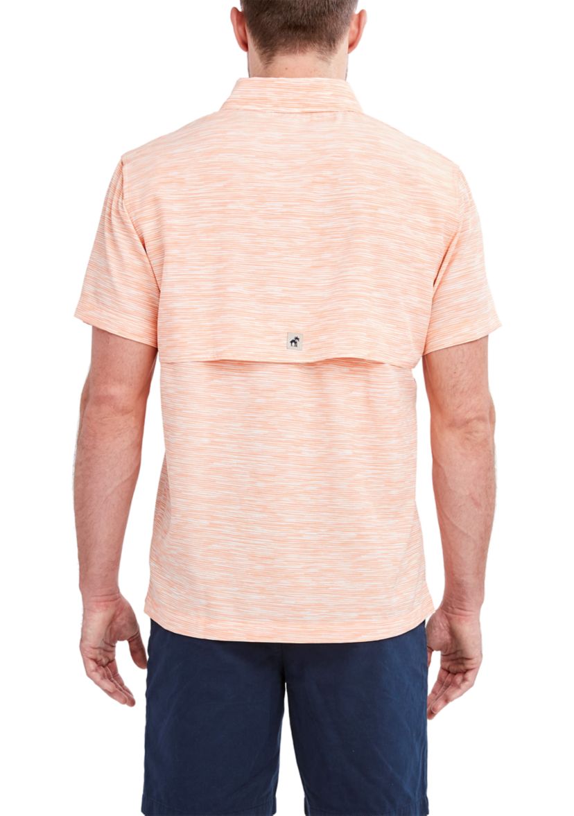 Mens Short Sleeve Fishing Shirt 