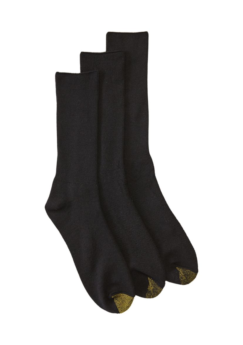 Non Binding Crew Socks - 3 Pack